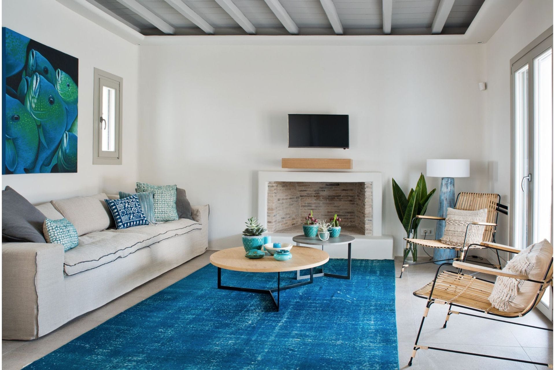Villa Boreas Agios Lazaros Mykonos-722305: Spacious 5-Bedroom Luxury Apartment with Pool and Sea Views, Mykonos