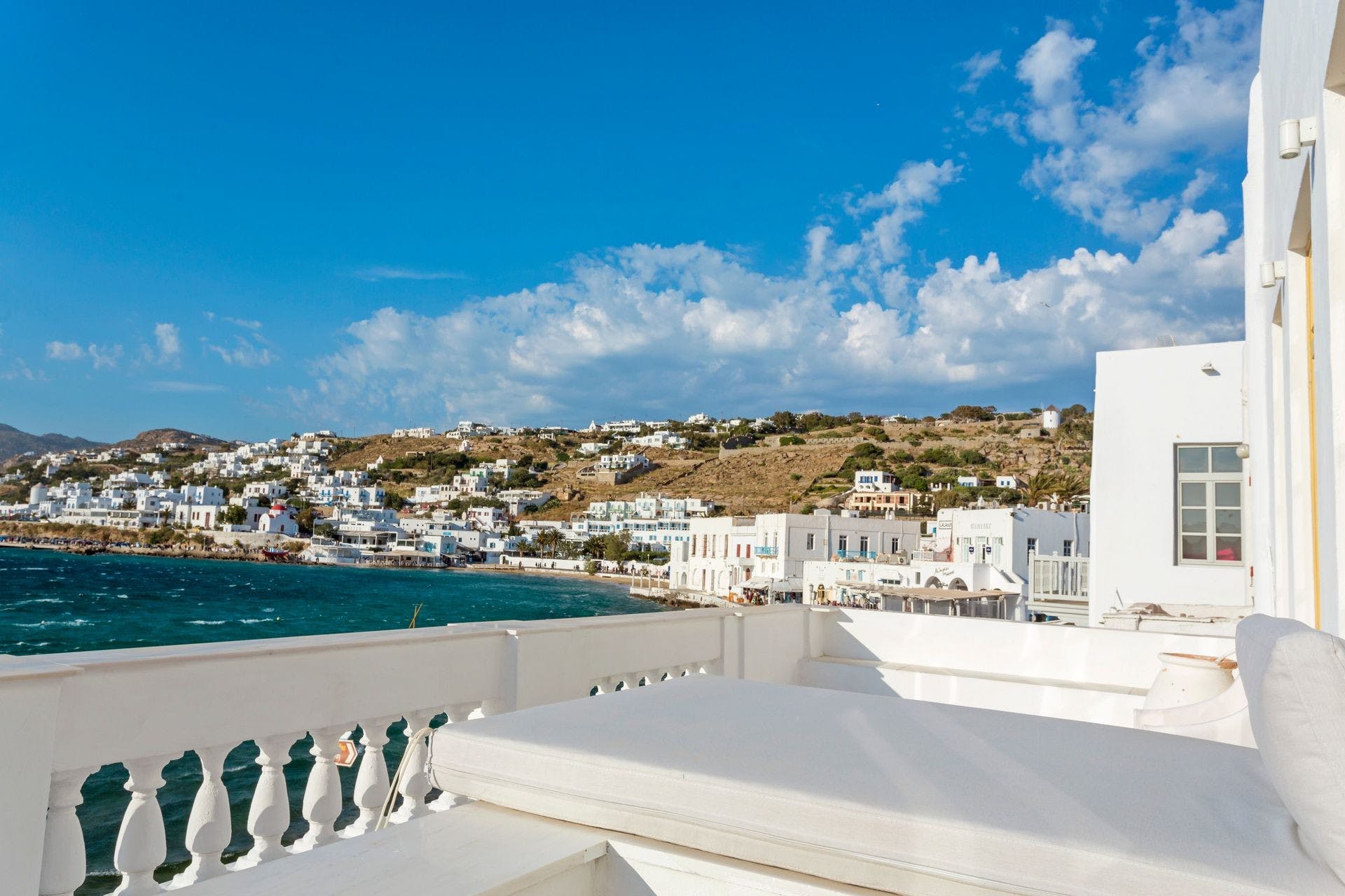 Villa Lysias Fokos Mykonos-775556: Spacious 4-Bedroom Apartment with Stunning Seaviews, Mykonos
