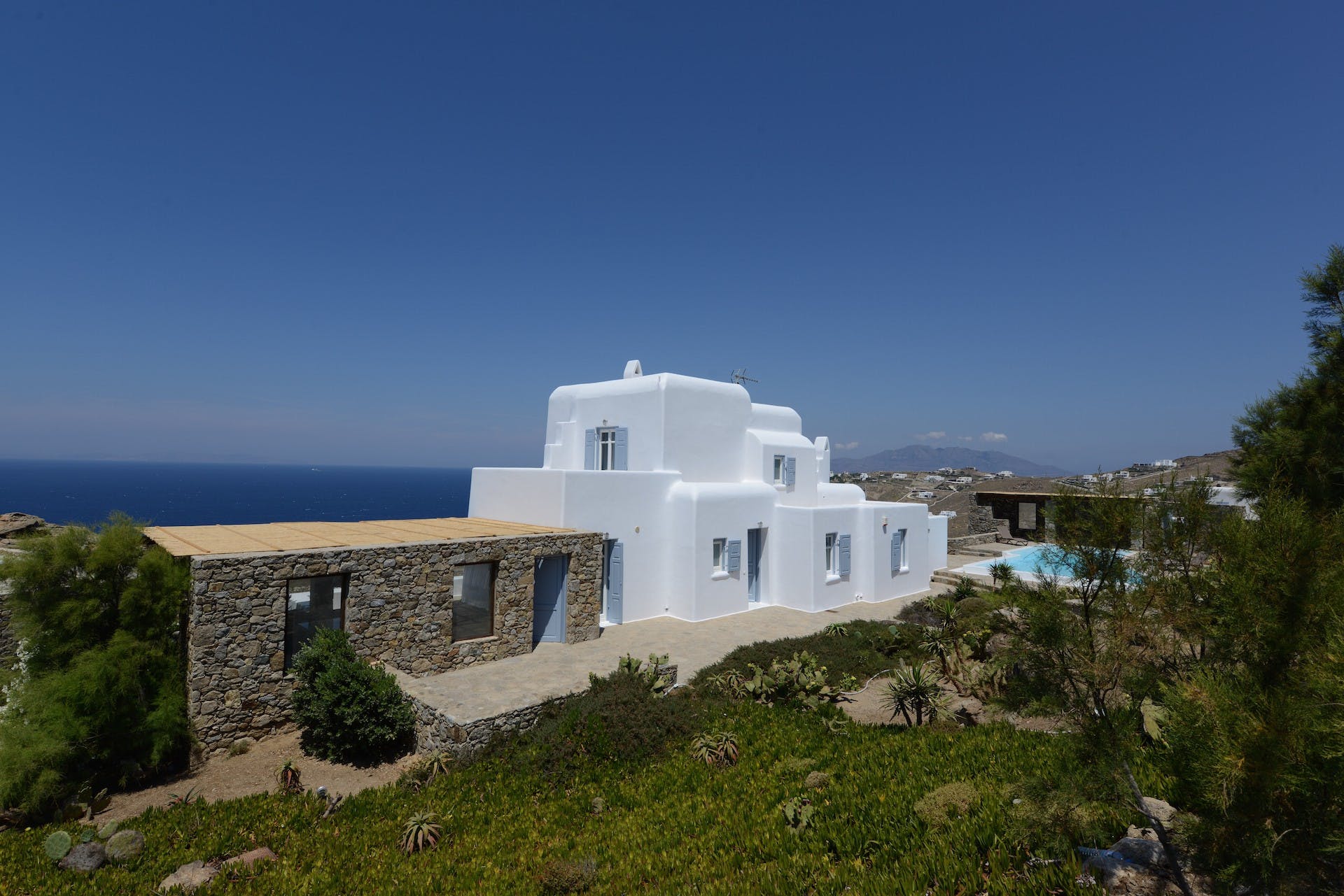 Villa Kaikias Lofos Faros Armenistis: 5-Bedroom Luxury Apartment with Private Pool, Faros Armenistis