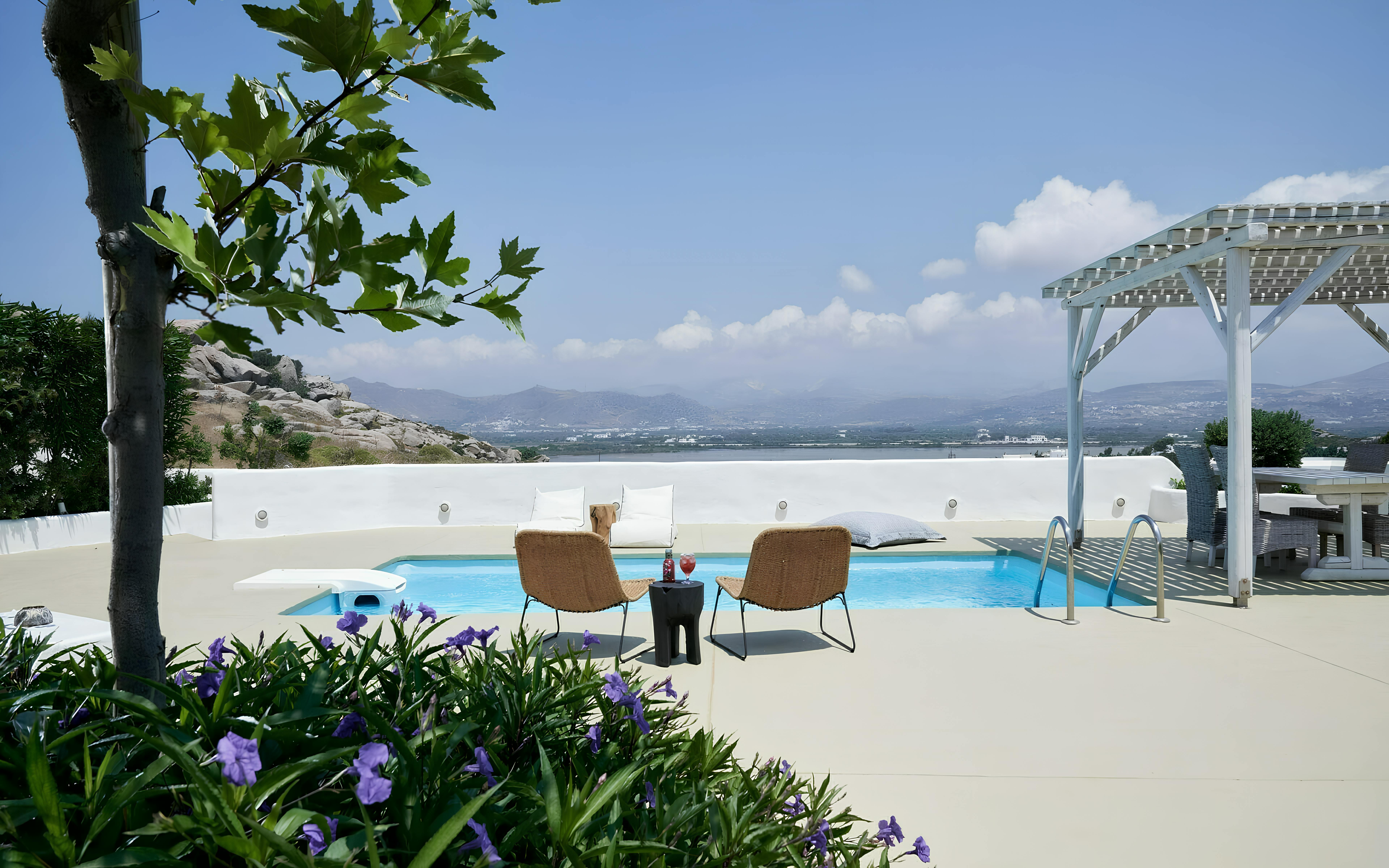 Villa Auge Kastraki Naxos-826652: Luxury 1-Bedroom Villa with Private Pool and Sea Views, Naxos