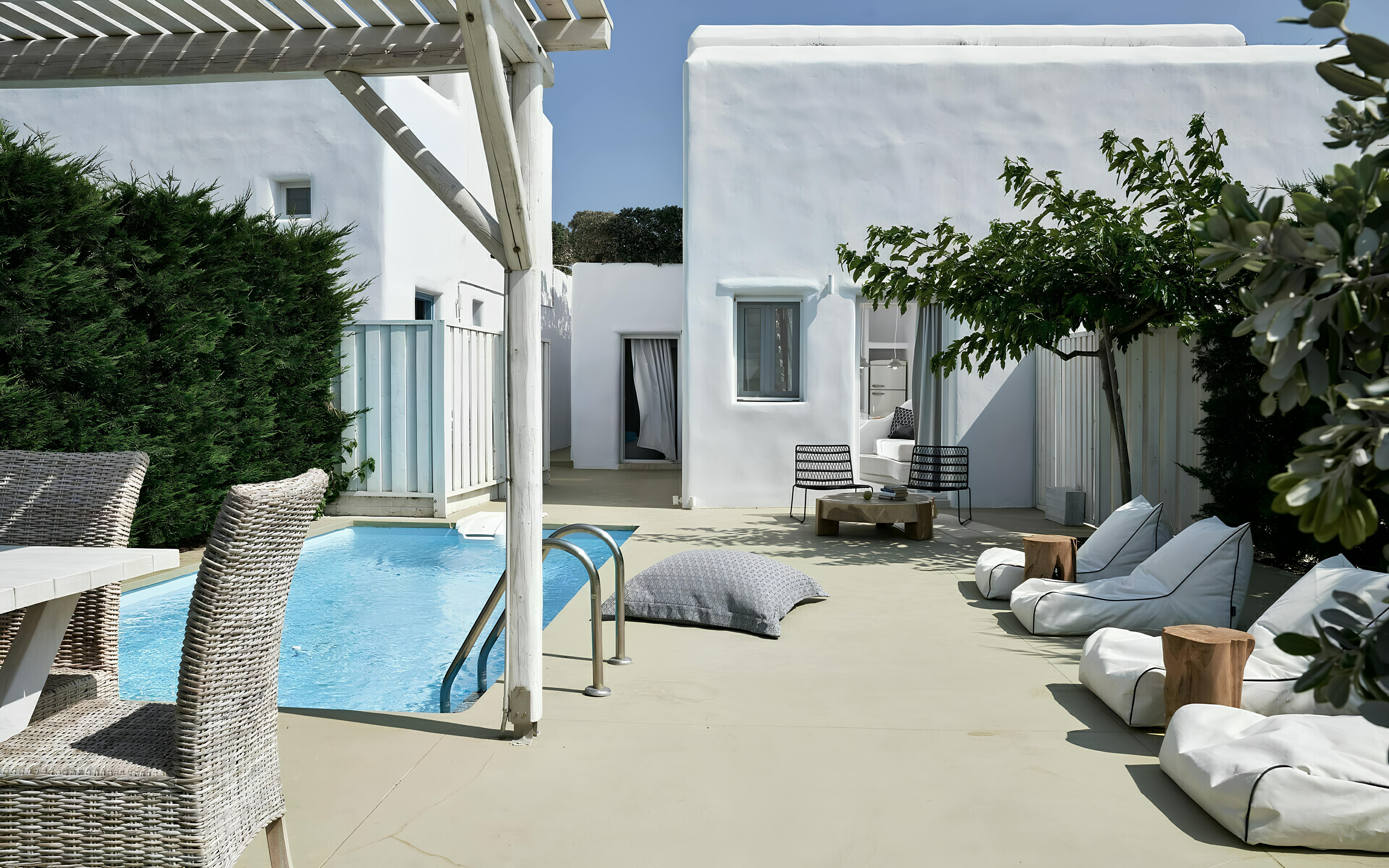 Villa Auge Sangri Naxos: Luxury 2-Bedroom Villa with Private Pool and Sea Views, Naxos