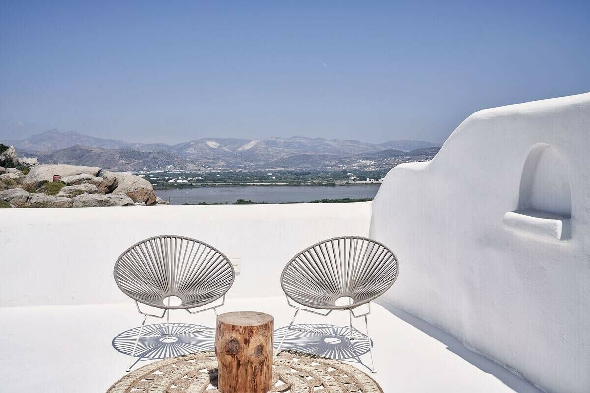 Villa Lysias Apiranthos Naxos-718026: Luxury 3-Bedroom Villa with Private Pool and Sea Views, Naxos