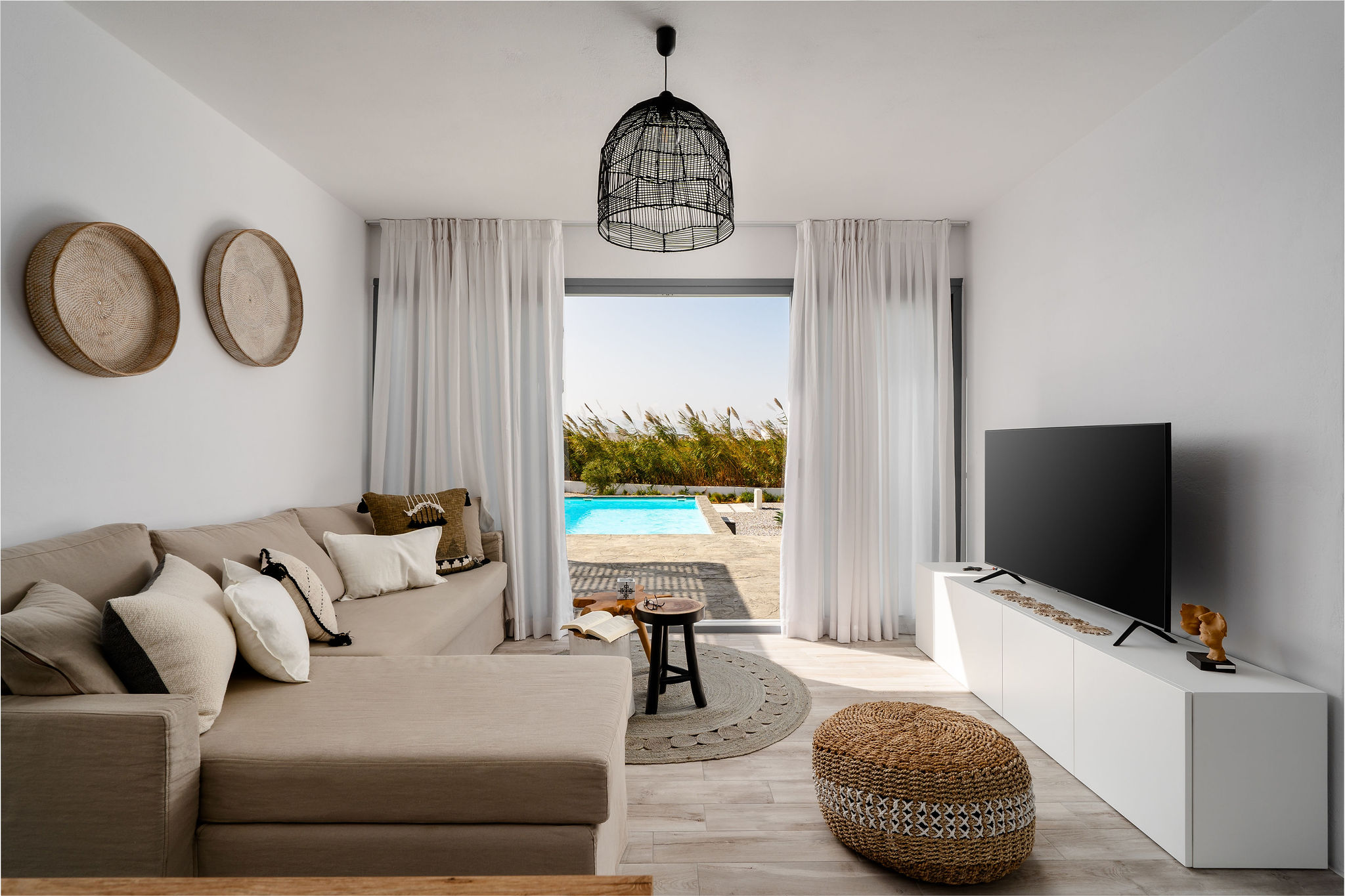 Villa Auge Halki Naxos: Luxury 3-Bedroom Villa with Private Pool and Sea Views, Naxos