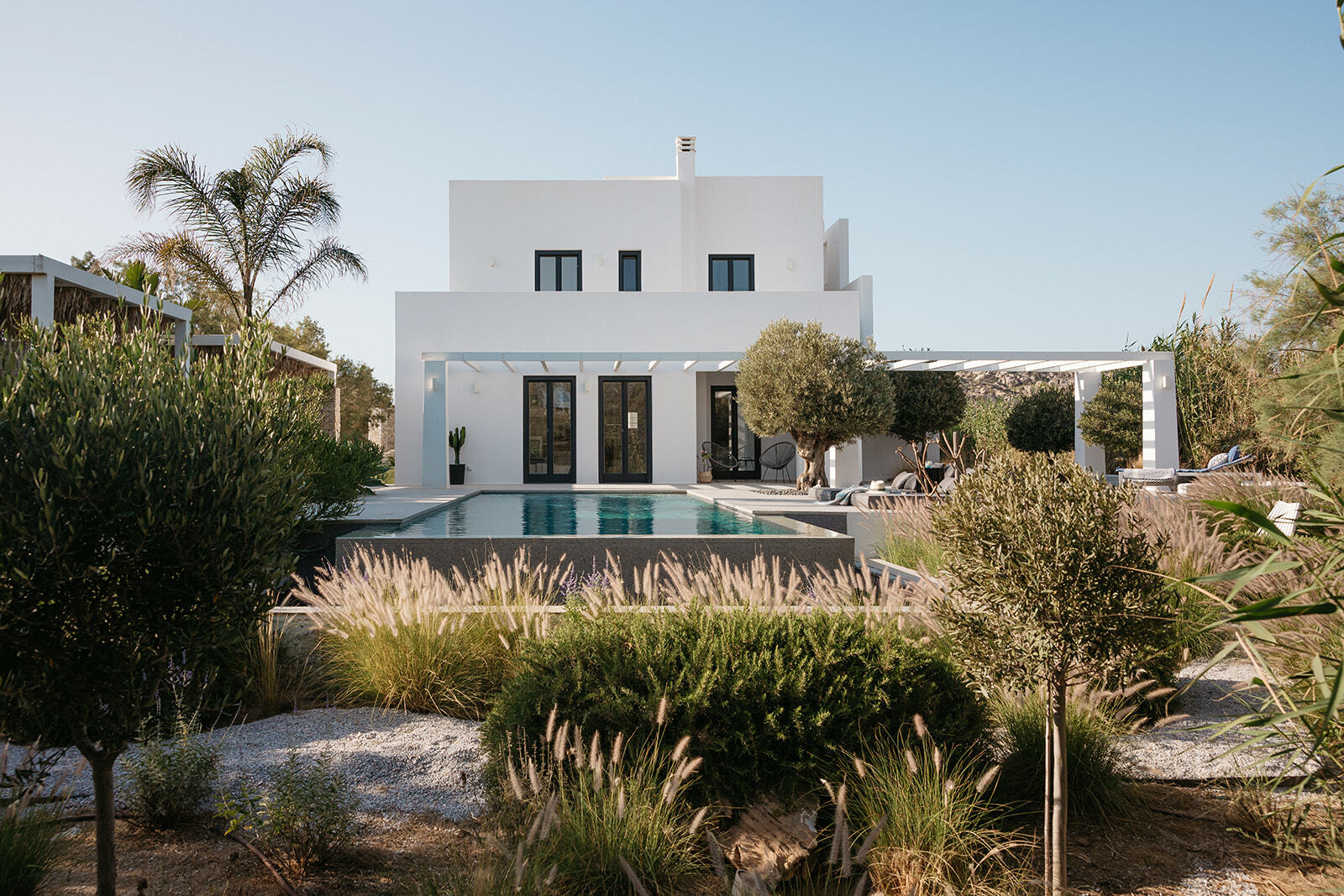 Villa Lysias Fanari Naxos: Luxury 3-Bedroom Villa with Private Pool and Sea Views, Naxos