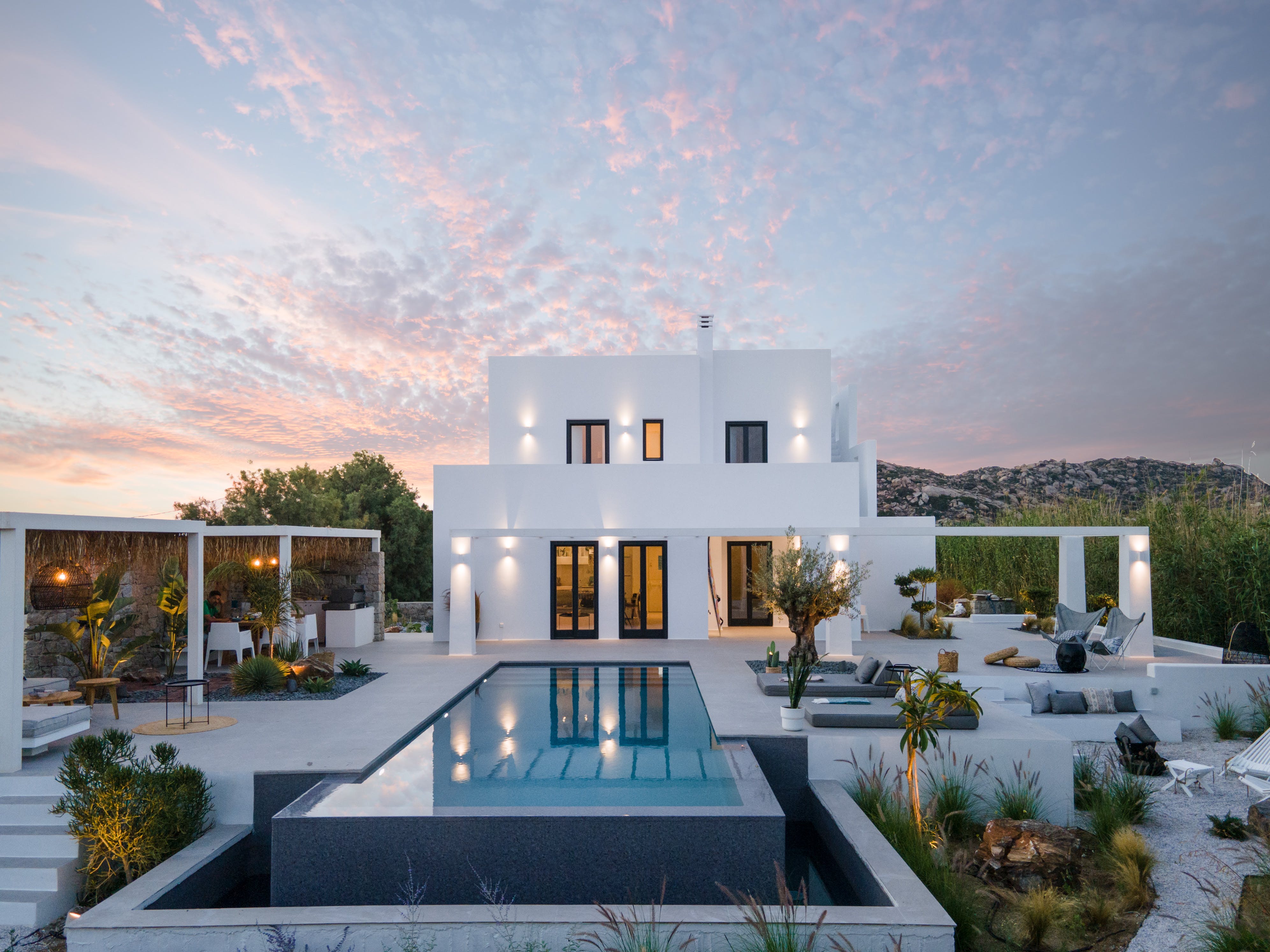 Villa Lysias Apollonas Naxos-758240: Luxury 3-Bedroom Apartment with Seaview and Pool, Naxos