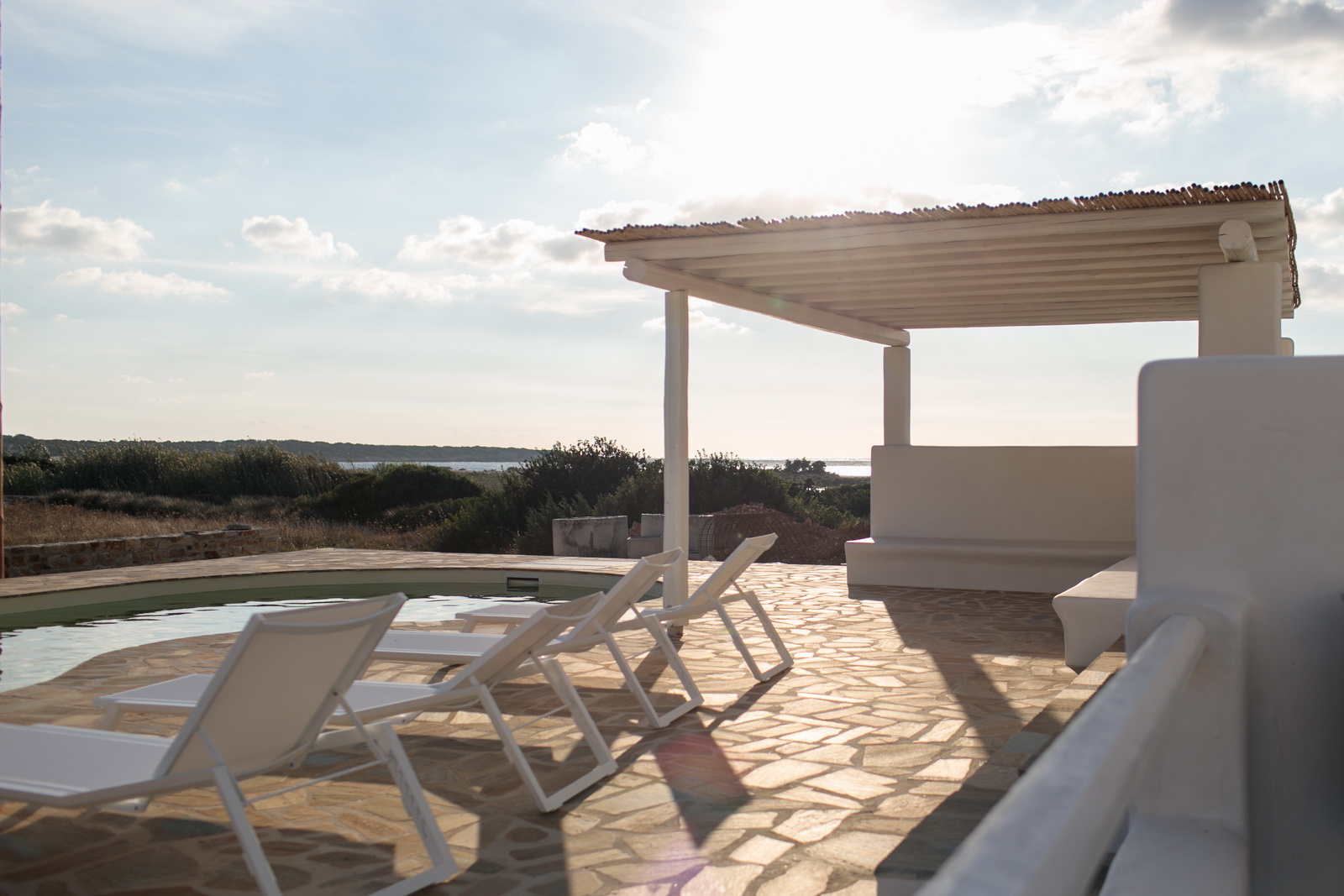 Villa Auge Koronos Naxos-720305: Spacious 4-Bedroom Apartment with Pool and Sea Views, Naxos