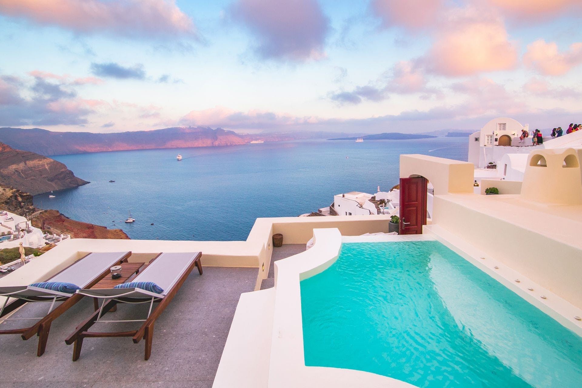 Villa Zephyros Emporio Santorini-776378: Luxury 1-Bedroom Apartment with Infinity Pool and Seaview, Santorini