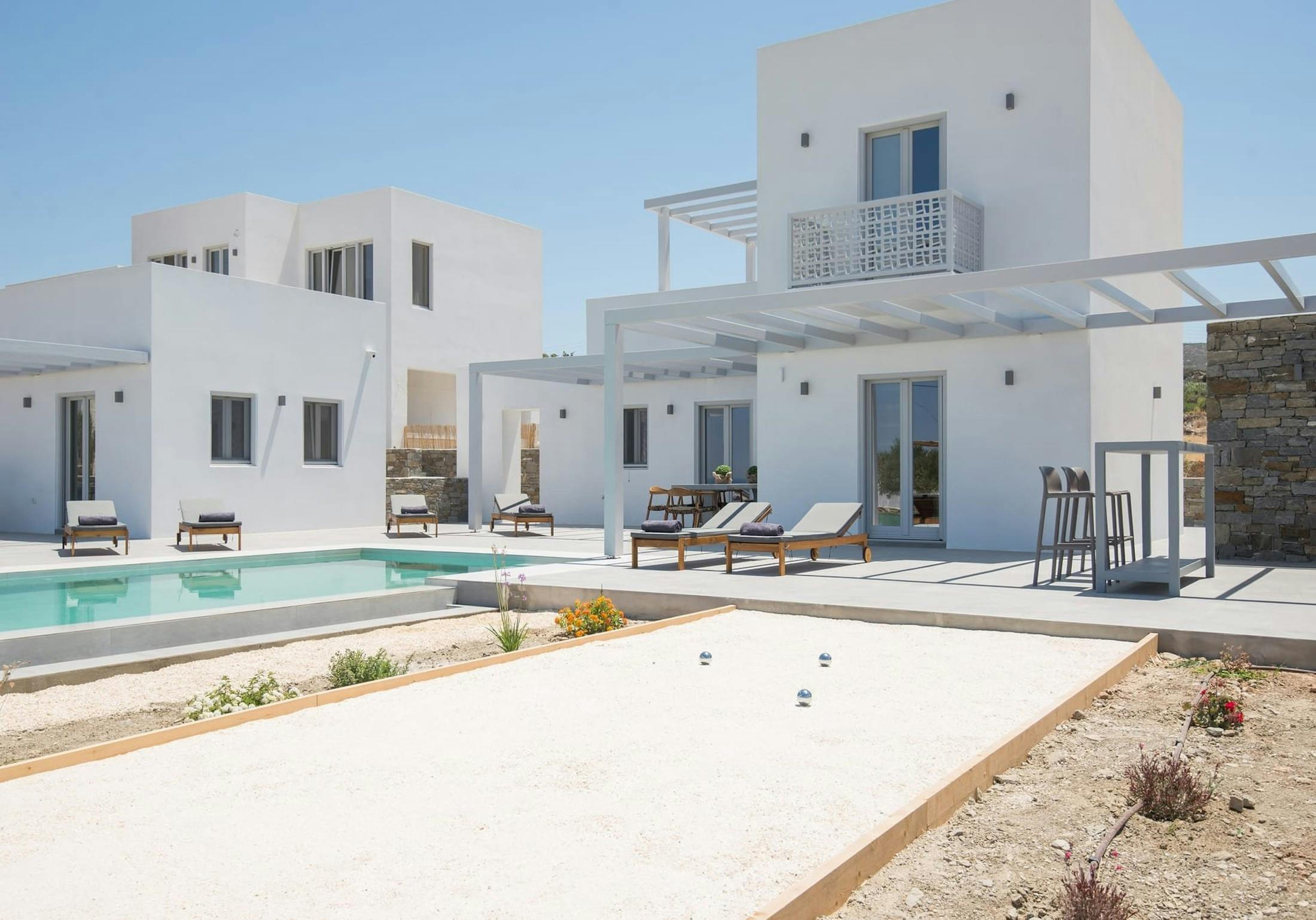 Villa Lefki Marmaro Paros-691384: Luxury 6-Bedroom Villa with Seaview and Pool, Paros