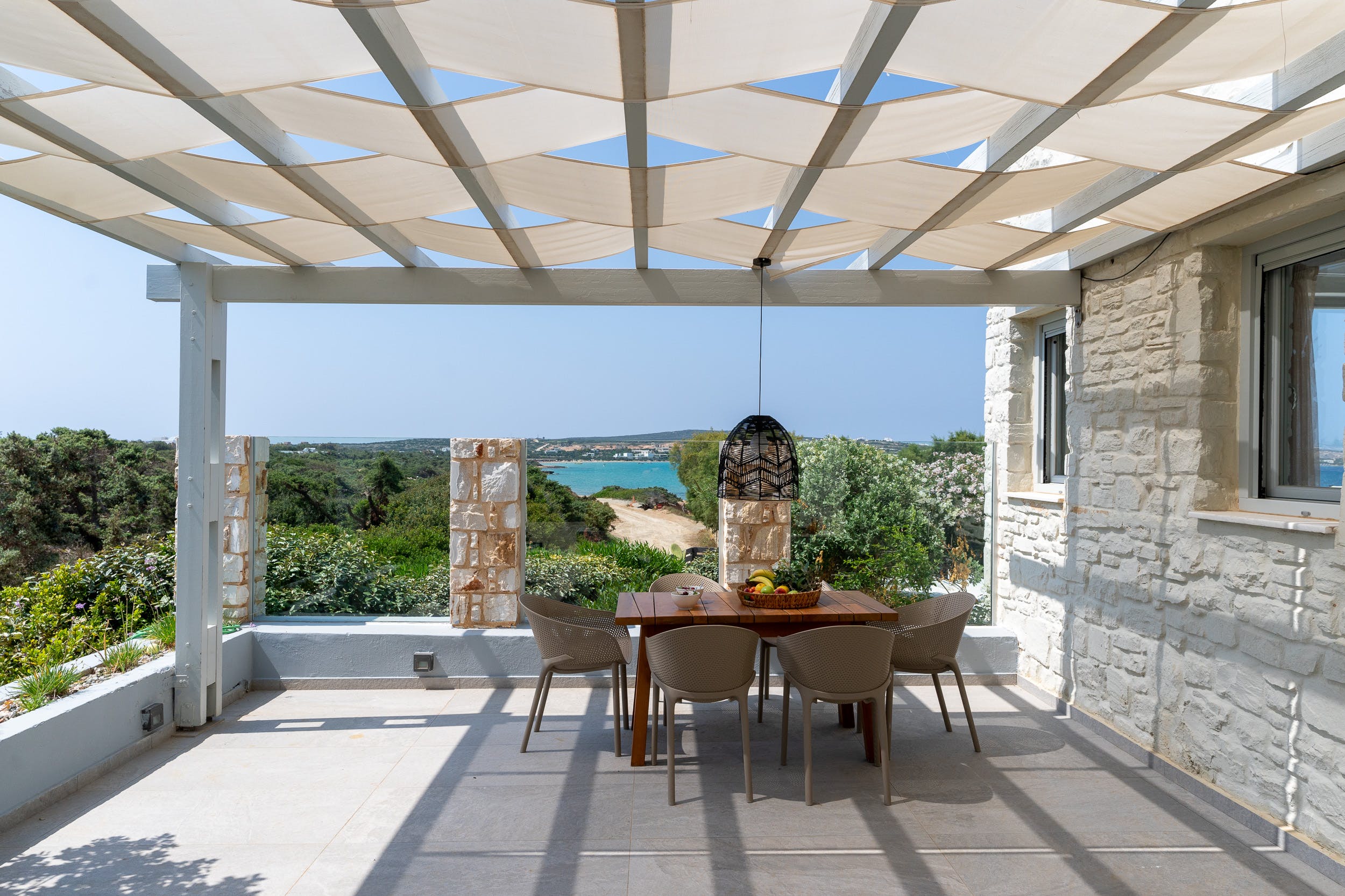 Villa Lysias Agkali Paros-684137: Luxury 3-Bedroom Villa with Seaview and Pool, Paros
