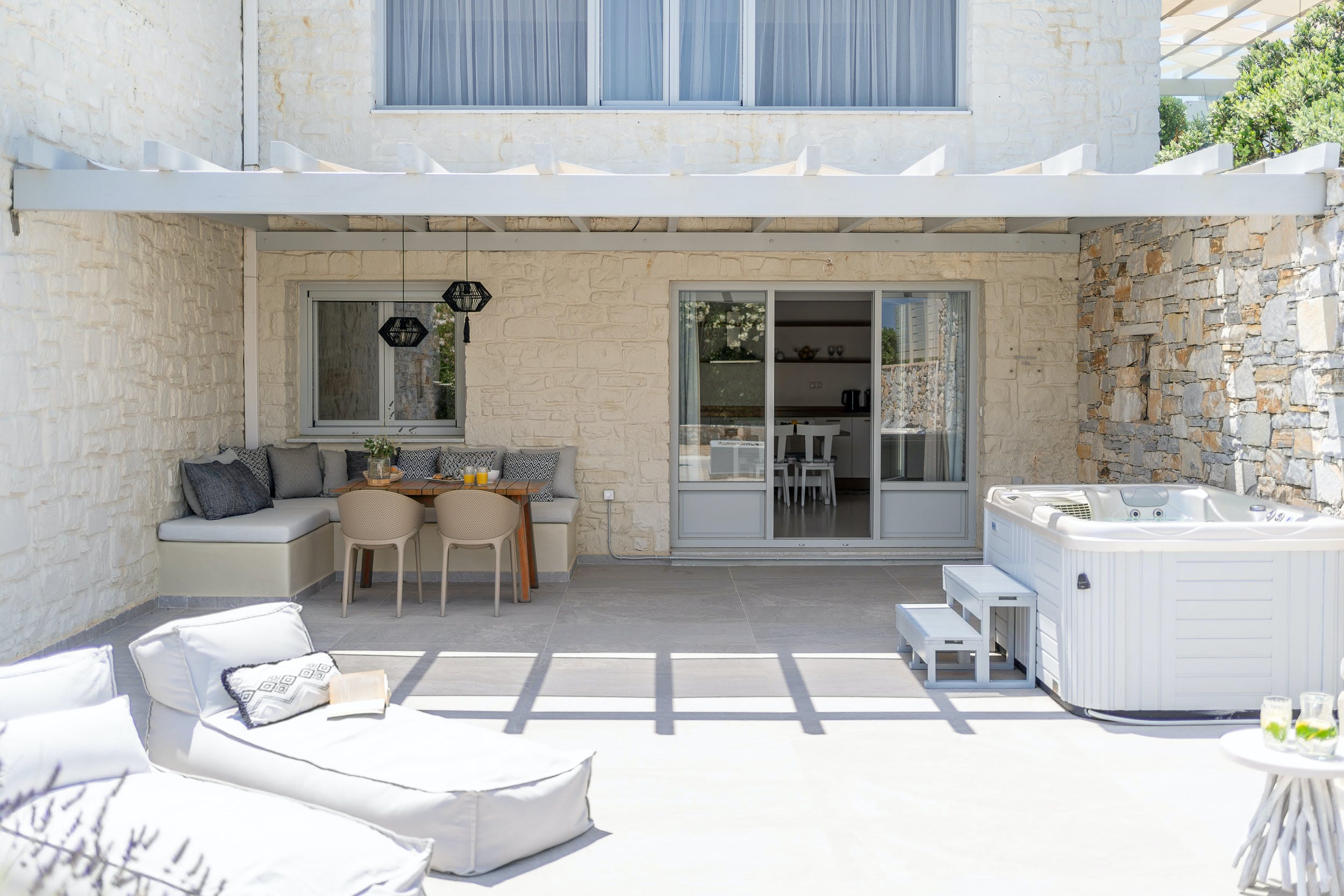 Villa Auge Lefkes Paros-816985: Luxury 1-Bedroom Villa with Private Hot Tub and Sea Views, Paros