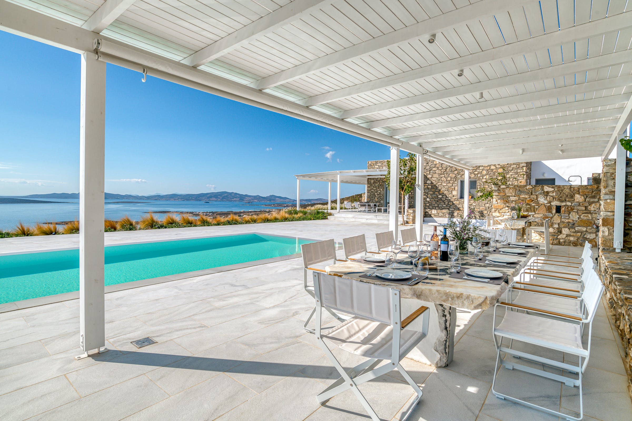 Villa Lefki Alyki Paros-723662: Luxury 5-Bedroom Villa with Seaview and Pool, Paros