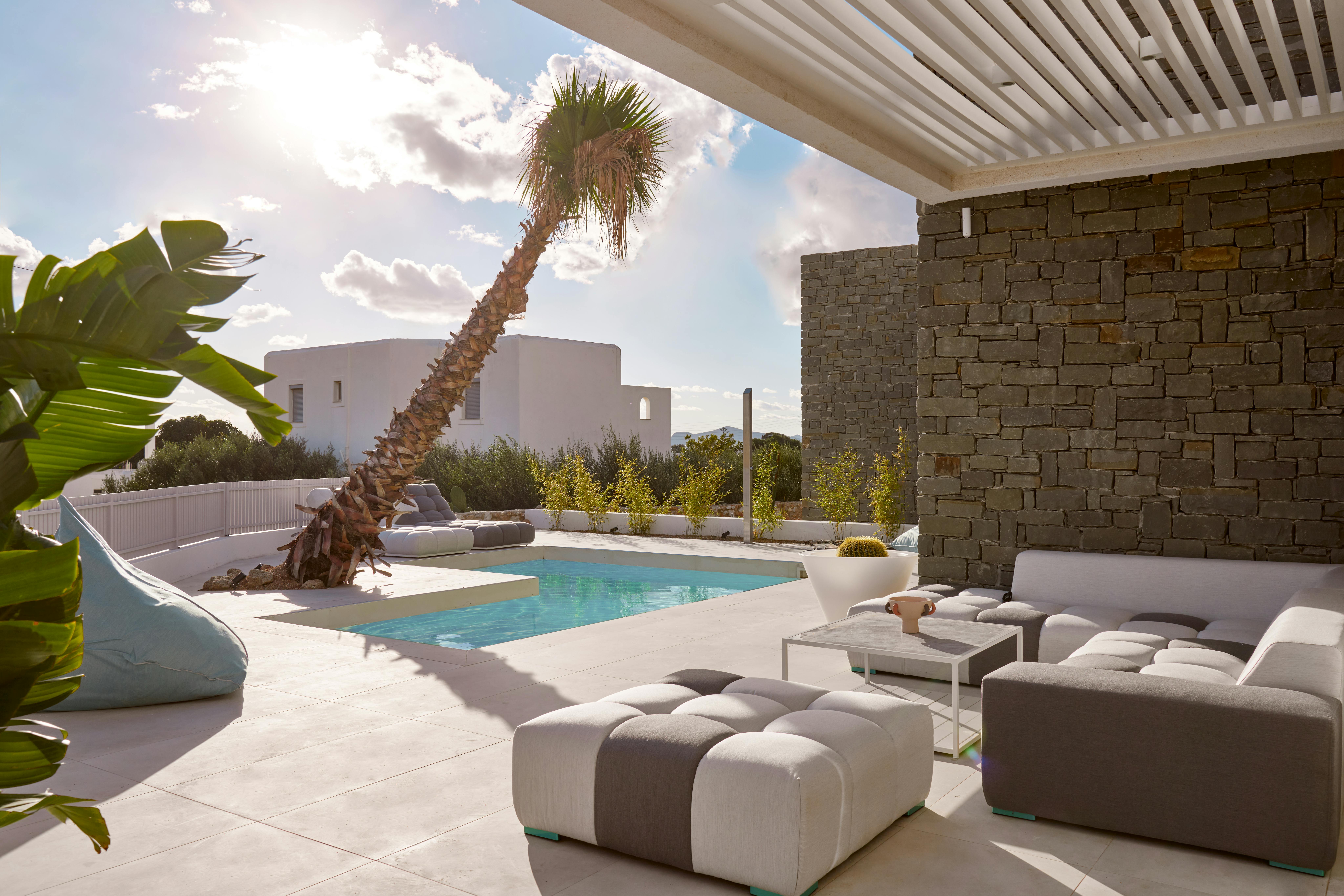 Villa Lysias Agkali Paros-678026: Luxury 3-Bedroom Villa with Seaview and Pool, Paros