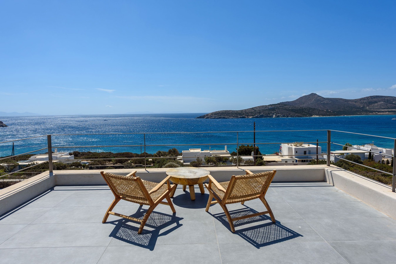 Villa Kyanos Marpissa Paros-754185: Spacious 4-Bedroom Luxury Villa with Pool and Seaview, Paros