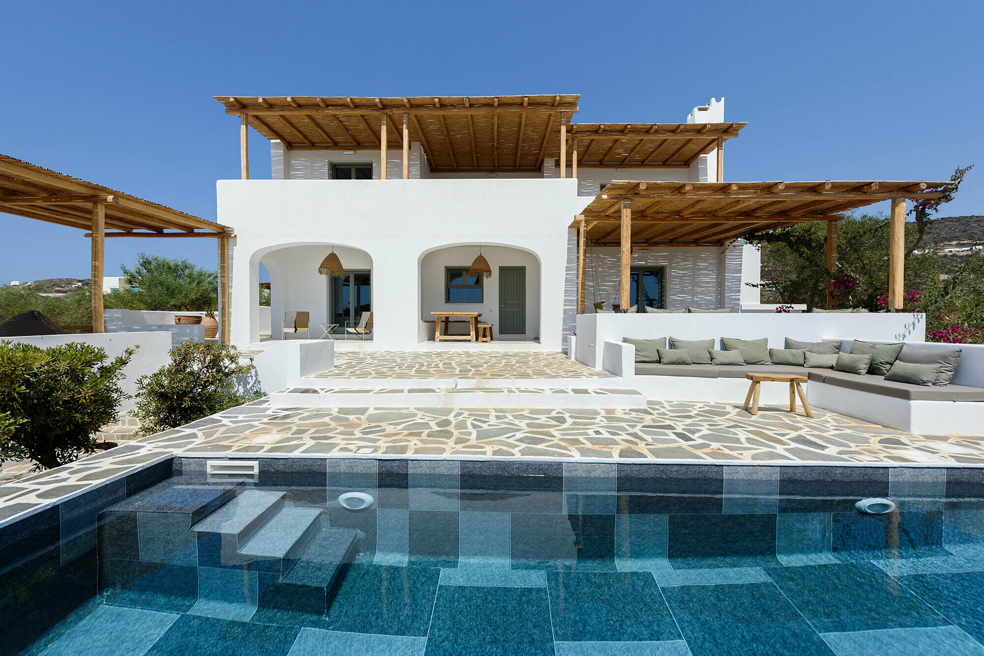 Villa Lysias Marchello Paros-821528: Luxury 4-Bedroom Villa with Sea Views and Private Pool, Paros