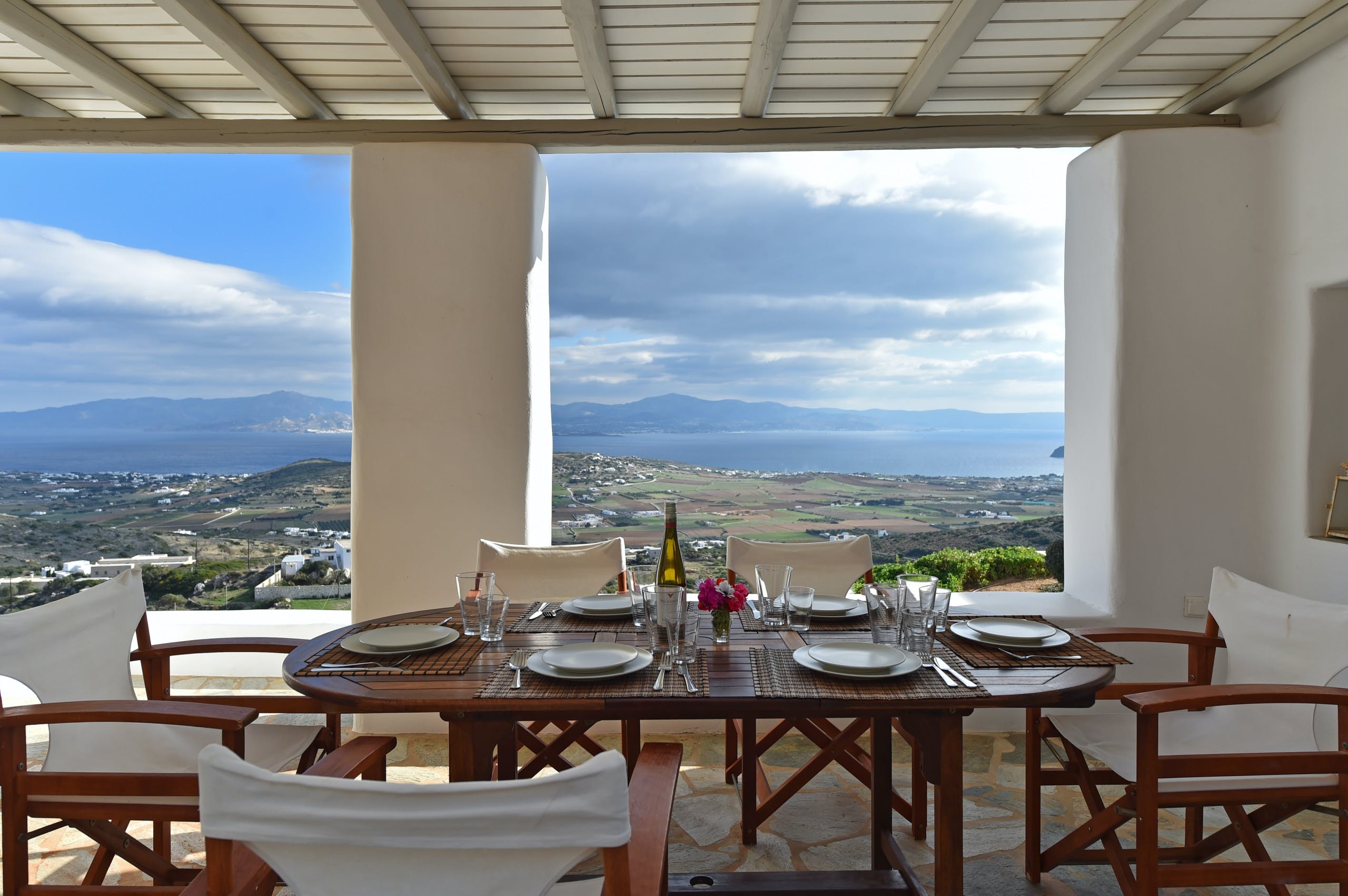 Villa Ostria Piso Livadi Paros-693643: 5-Bedroom Luxury Apartment with Infinity Pool and Sea Views, Paros