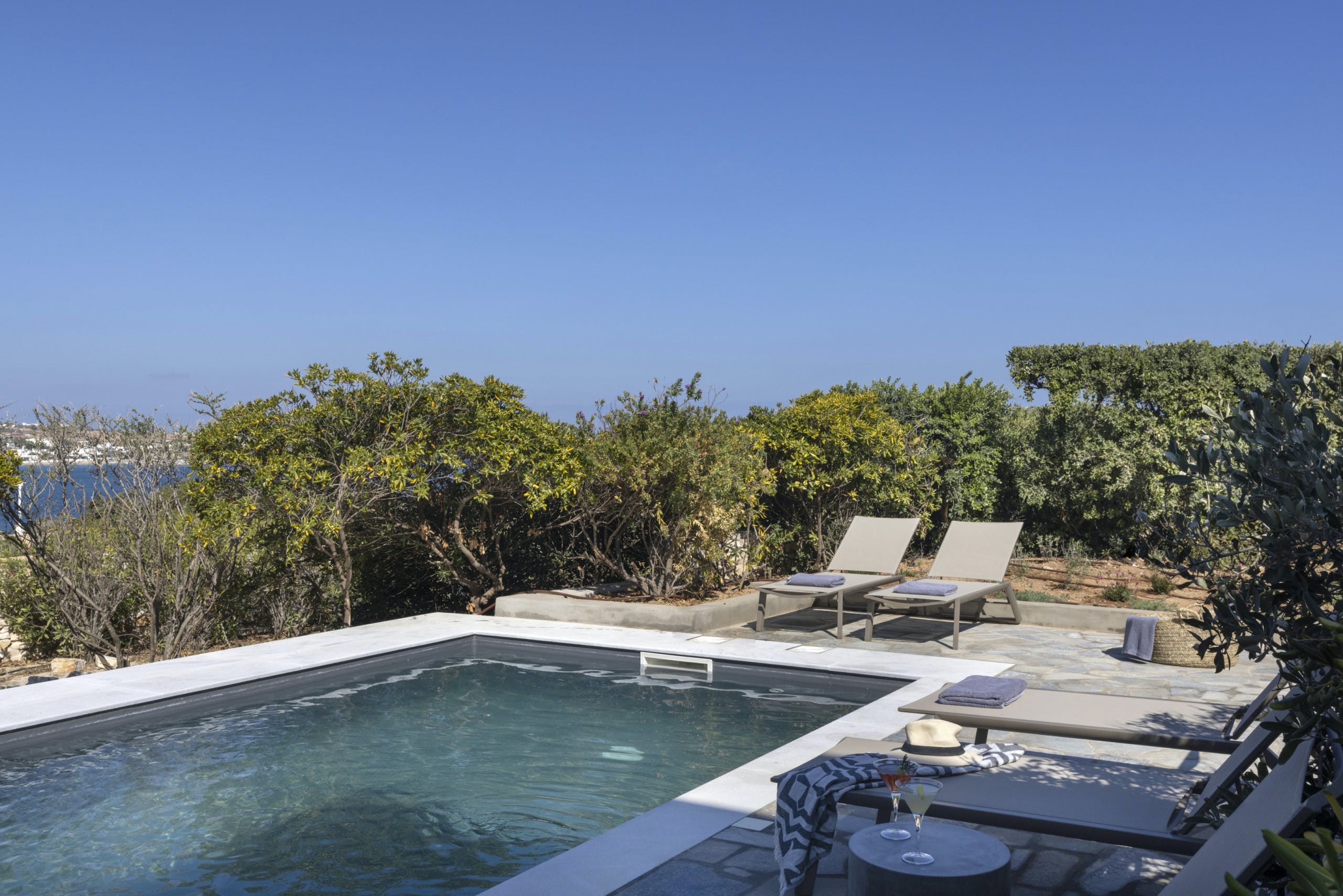 Villa Lefki Alyki Paros-721064: Luxury 3-Bedroom Apartment with Seaview and Pool, Paros