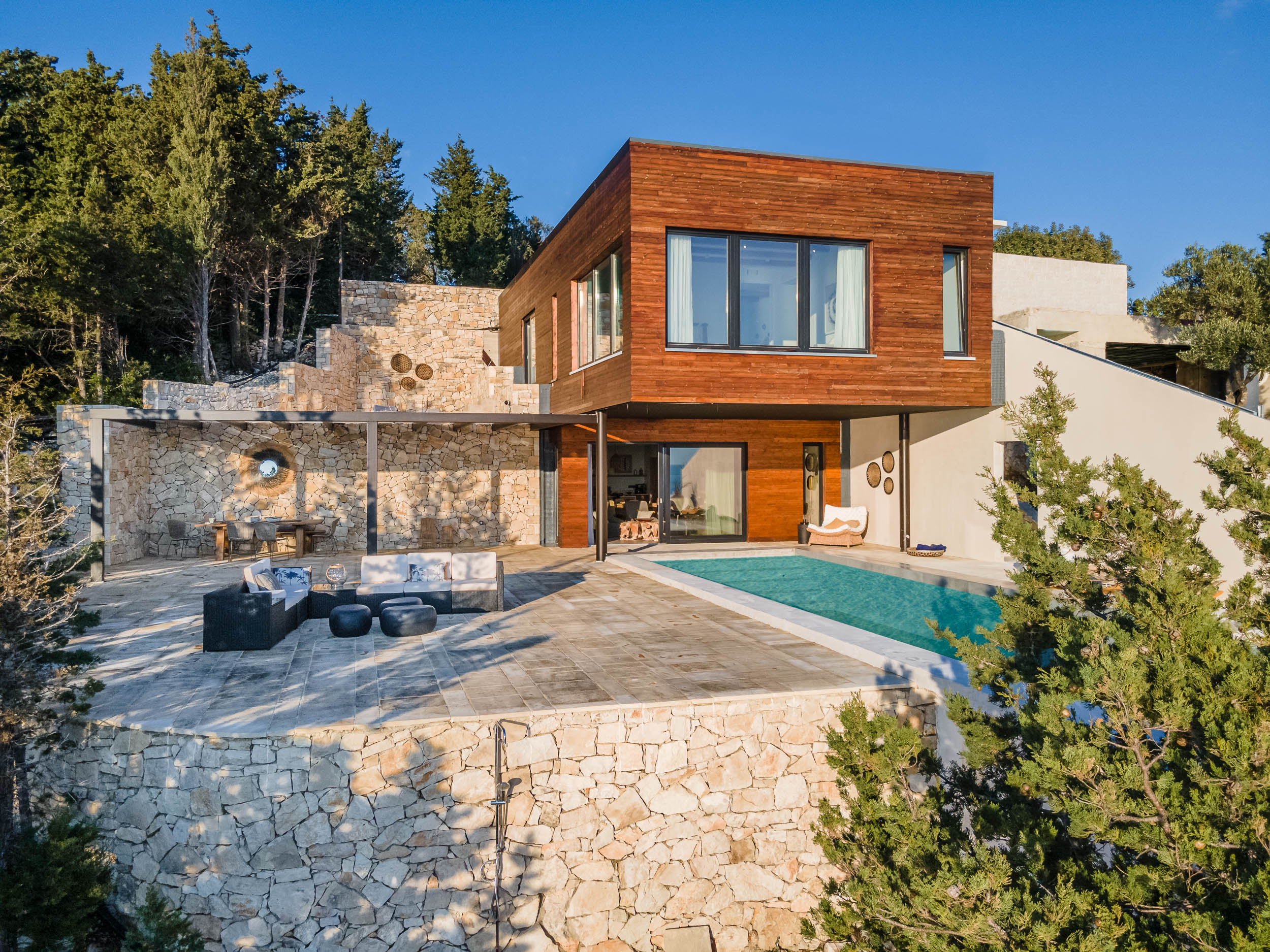 Villa Boreas Lakka Paxi: Luxury Villa with Stunning Sea Views and Infinity Pool, Paxi