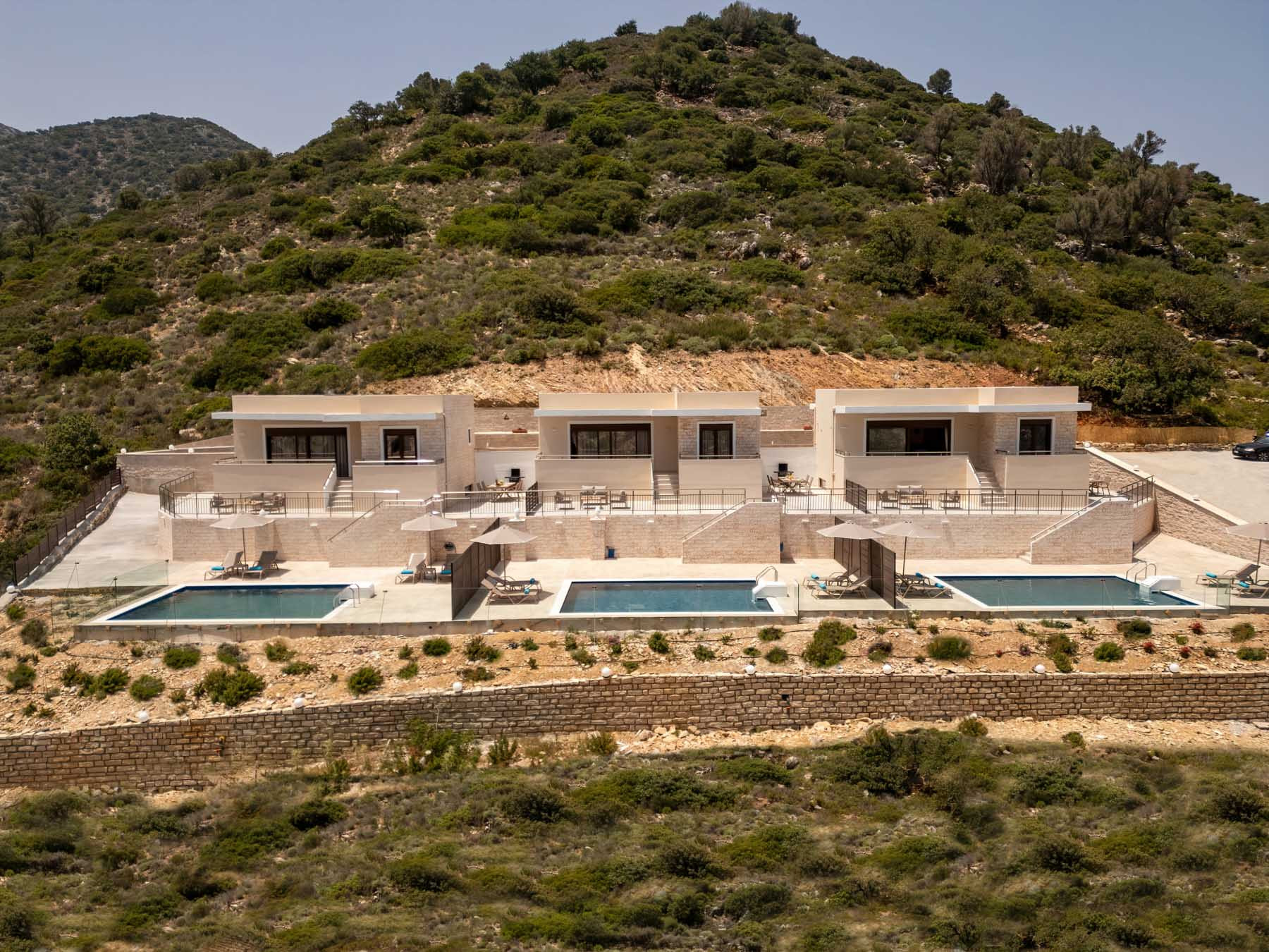 Villa Lysias Perama Rethymno: Luxury 3-Bedroom Villa with Seaviews and Pool, Rethymno