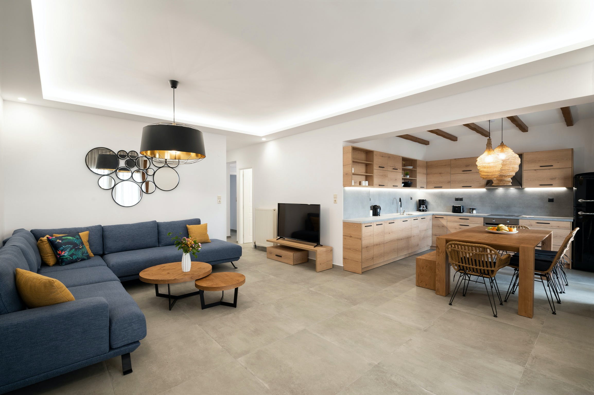 Villa Lefki Arkadi Rethymno-768927: Spacious 8-Bedroom Apartment with Hot Tub and Sea Views, Rethymno