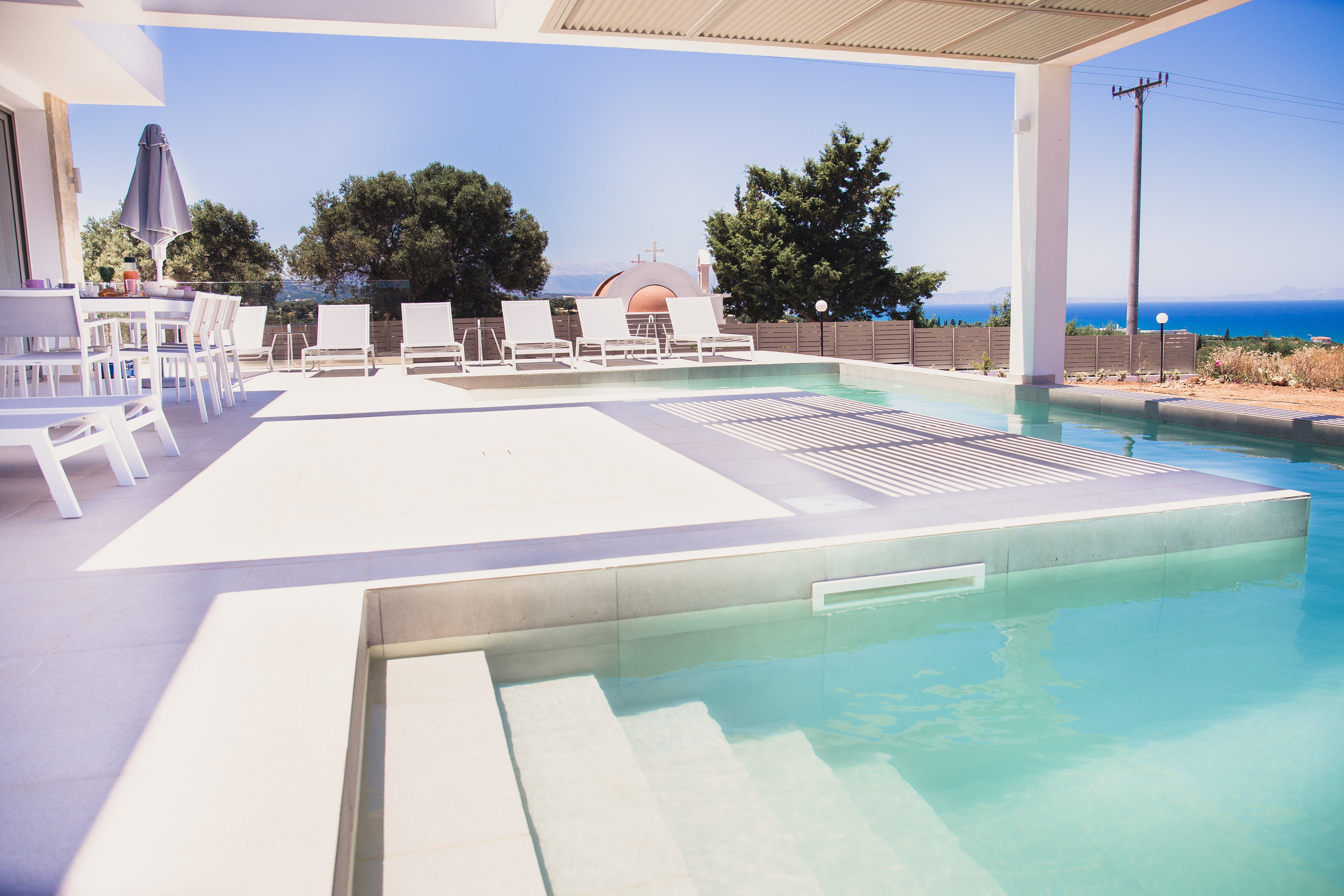 Villa Chrysos Argiroupoli Rethymnon: Elegant 8-Bedroom Luxury Apartment with Sea Views, Crete