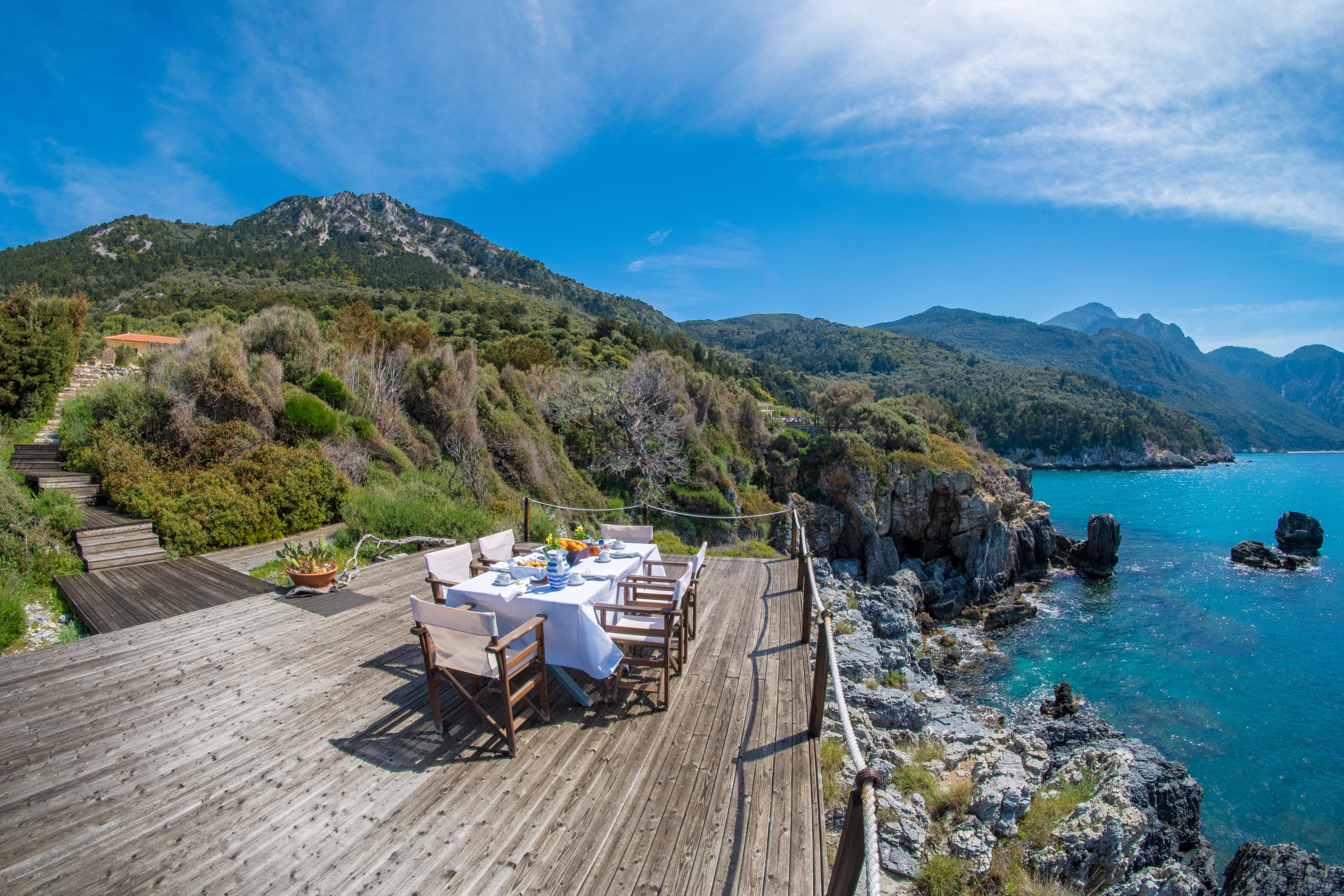 Villa Lefkos Leka Samos: Luxury 10-Bedroom Apartment with Seaview and Pool, Samos