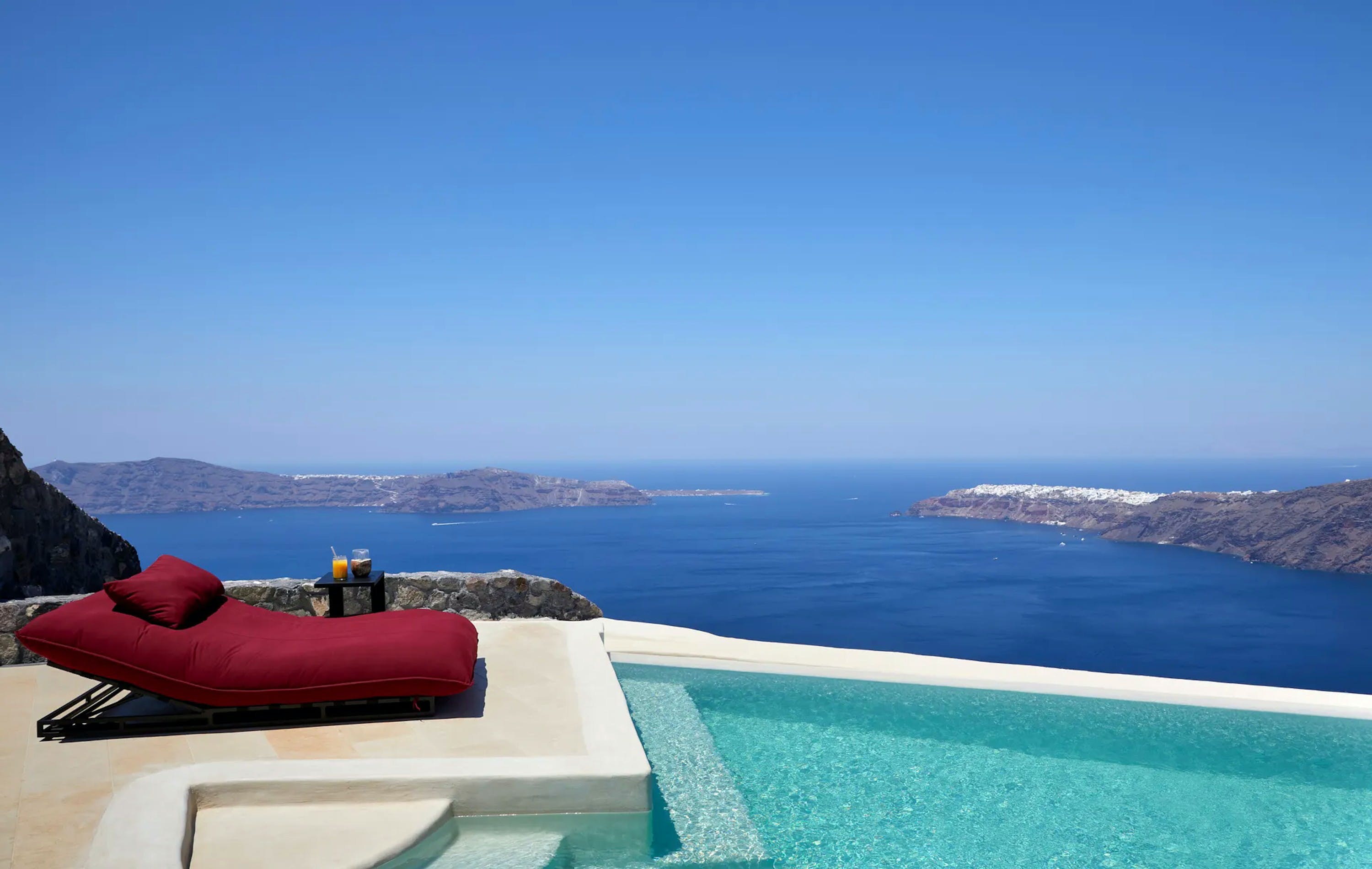 Villa Zephyros Ammoudi Santorini: Luxury 1-Bedroom Apartment with Infinity Pool and Seaview, Santorini