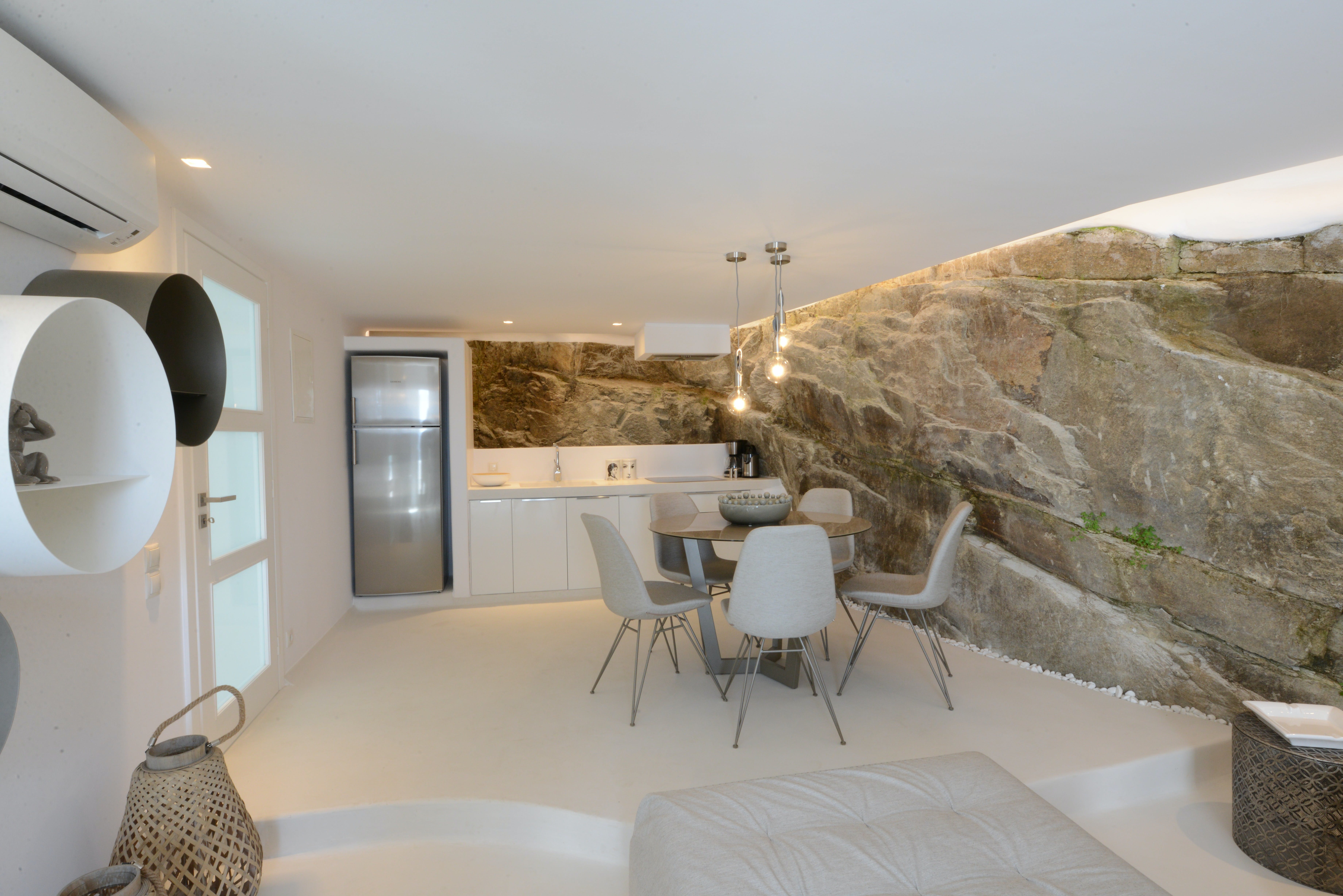 Villa Zephyros Agriolivado Tourlos: Chic 1-Bedroom Apartment with Stunning Seaview, Tourlos
