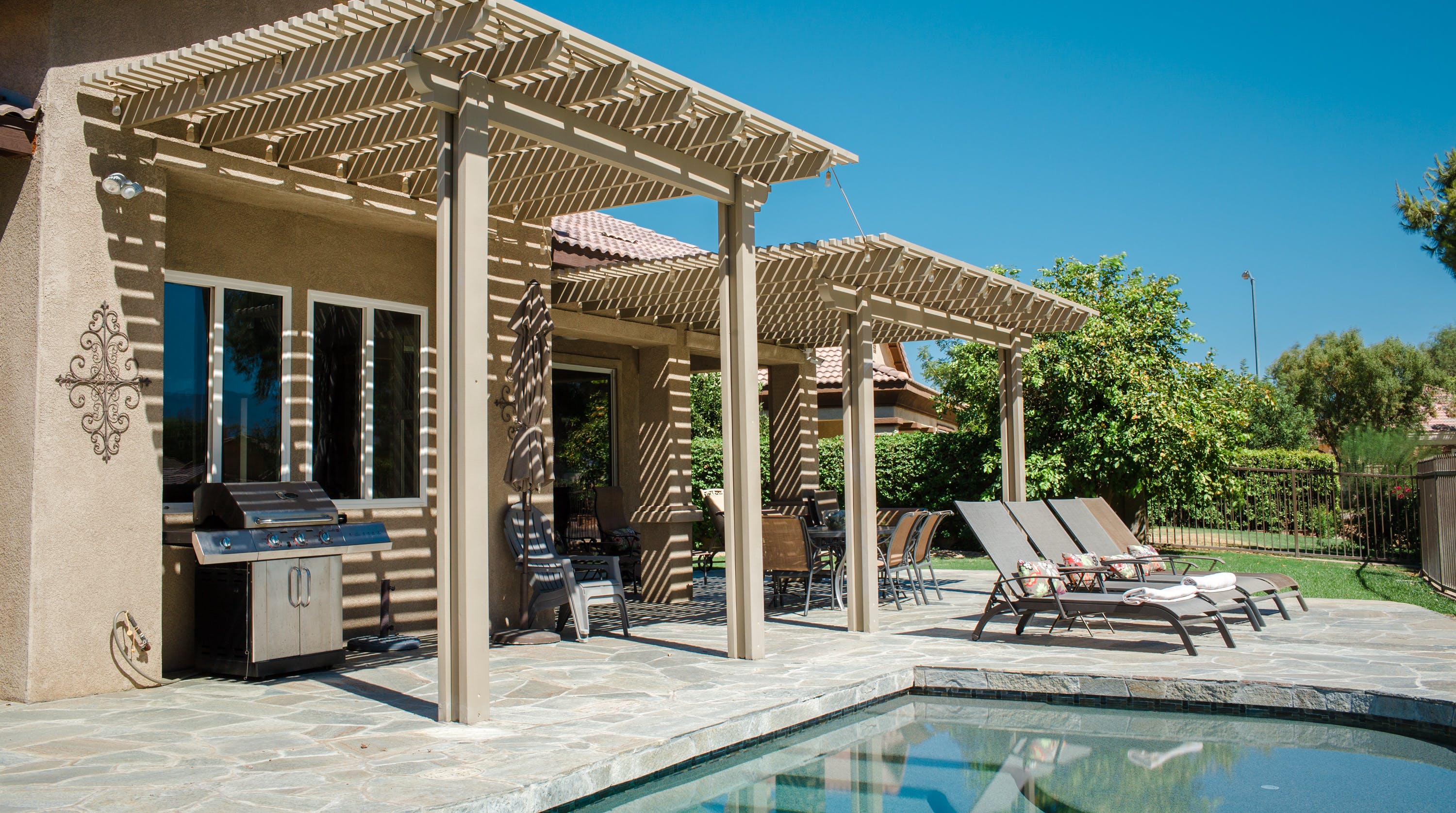 Villa Mesquite Indio: Luxury 3-Bedroom Villa with Pool and Tennis Court, Indio