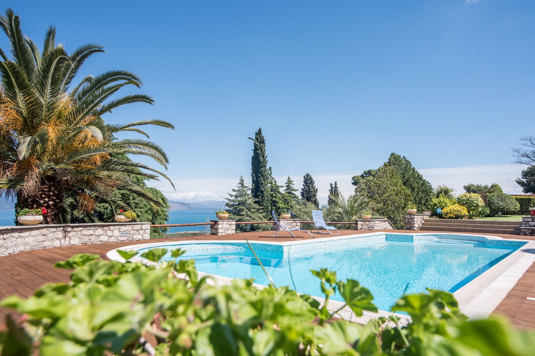 Villa Nerantzia Selianitika Aigialeia: 3-Bedroom Villa with Gulf Views, Spa & Tennis Court in Selia