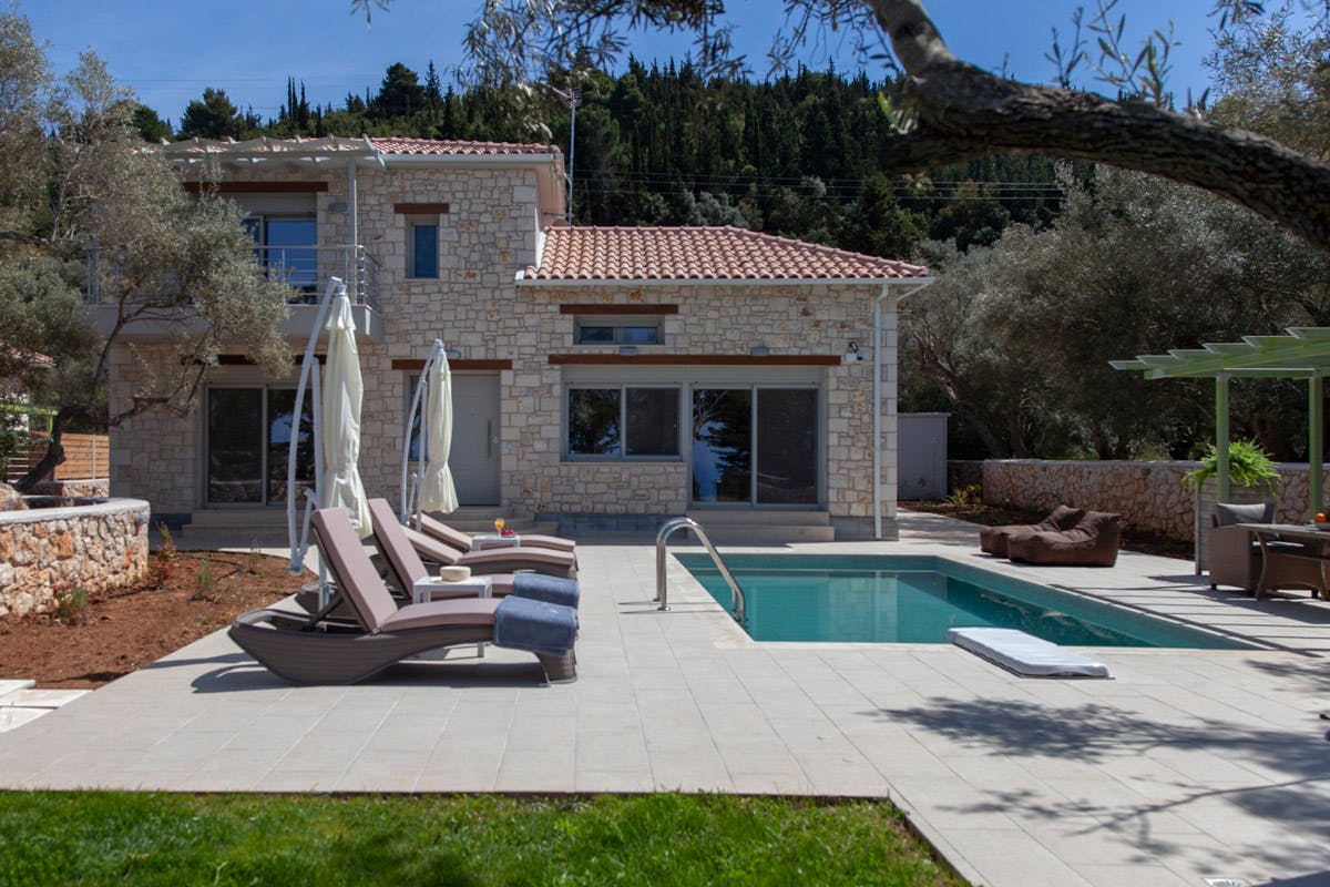 Villa Ostria Nikiana Lefkada: Luxury 3-Bedroom Villa with Private Pool and Sea Views, Lefkada