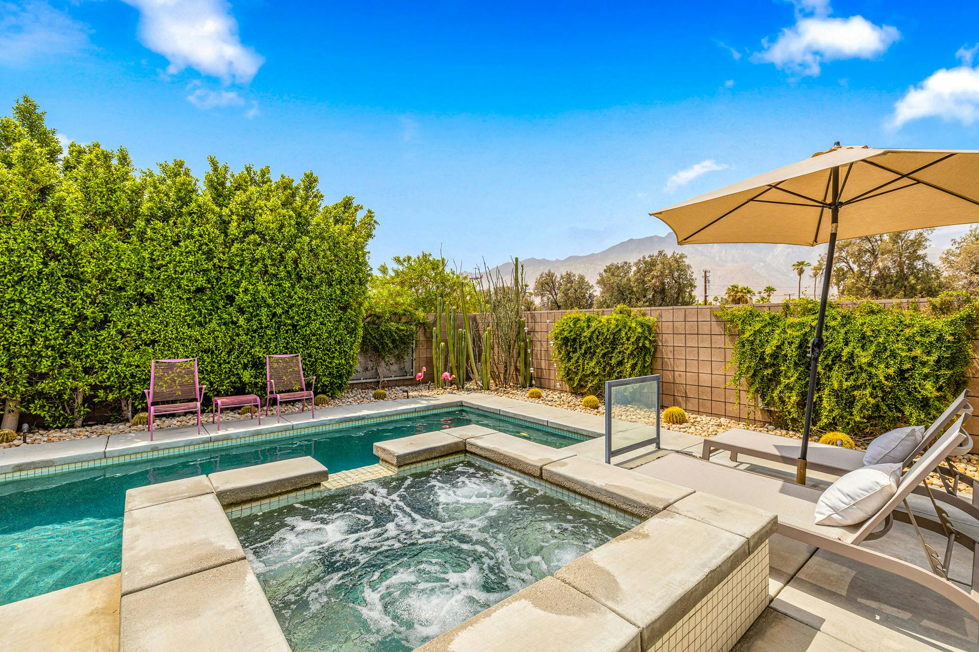 Villa Ocotillo Palm Springs Palm Springs 12: Luxury 2-Bedroom Villa with Private Pool and BBQ, Palm Springs