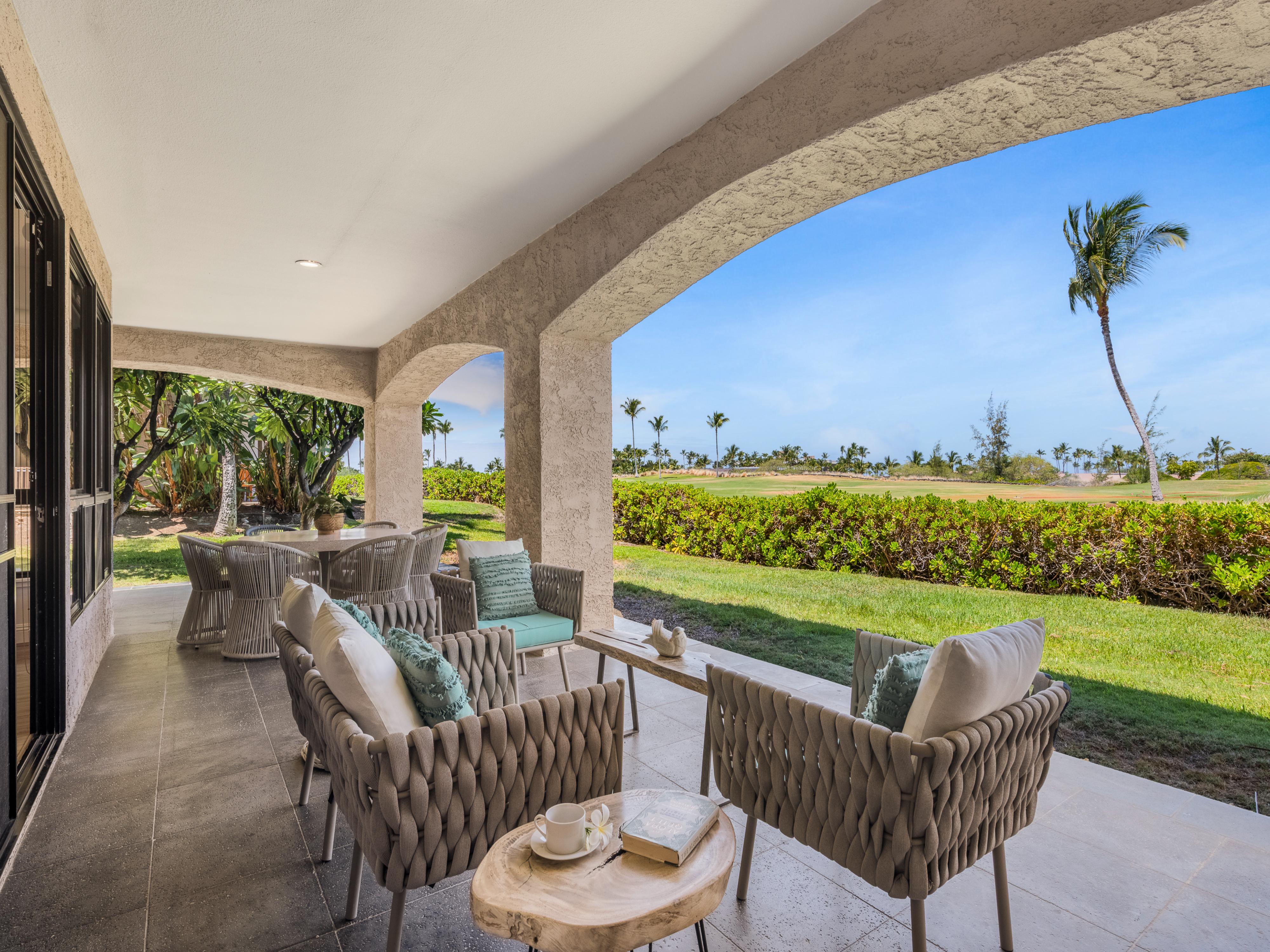 Villa Céladon Puako Hawaii: Luxury 2-Bedroom Villa with Sea Views and Tennis Court, Hawaii