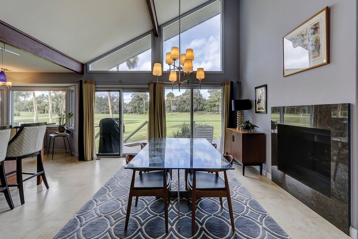 Villa Libeccio Jarvis Creek Hilton Head: Spacious 4-Bedroom Apartment with Pool and Golf Views, Hilton Head