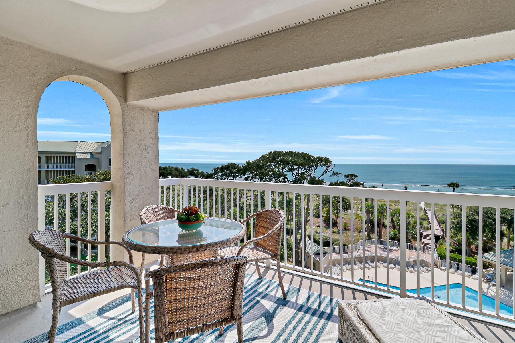 Villa Autan Jarvis Creek Hilton Head: Spacious 3-Bedroom Apartment Rental with Sea Views and Beach Access, Hilton Head