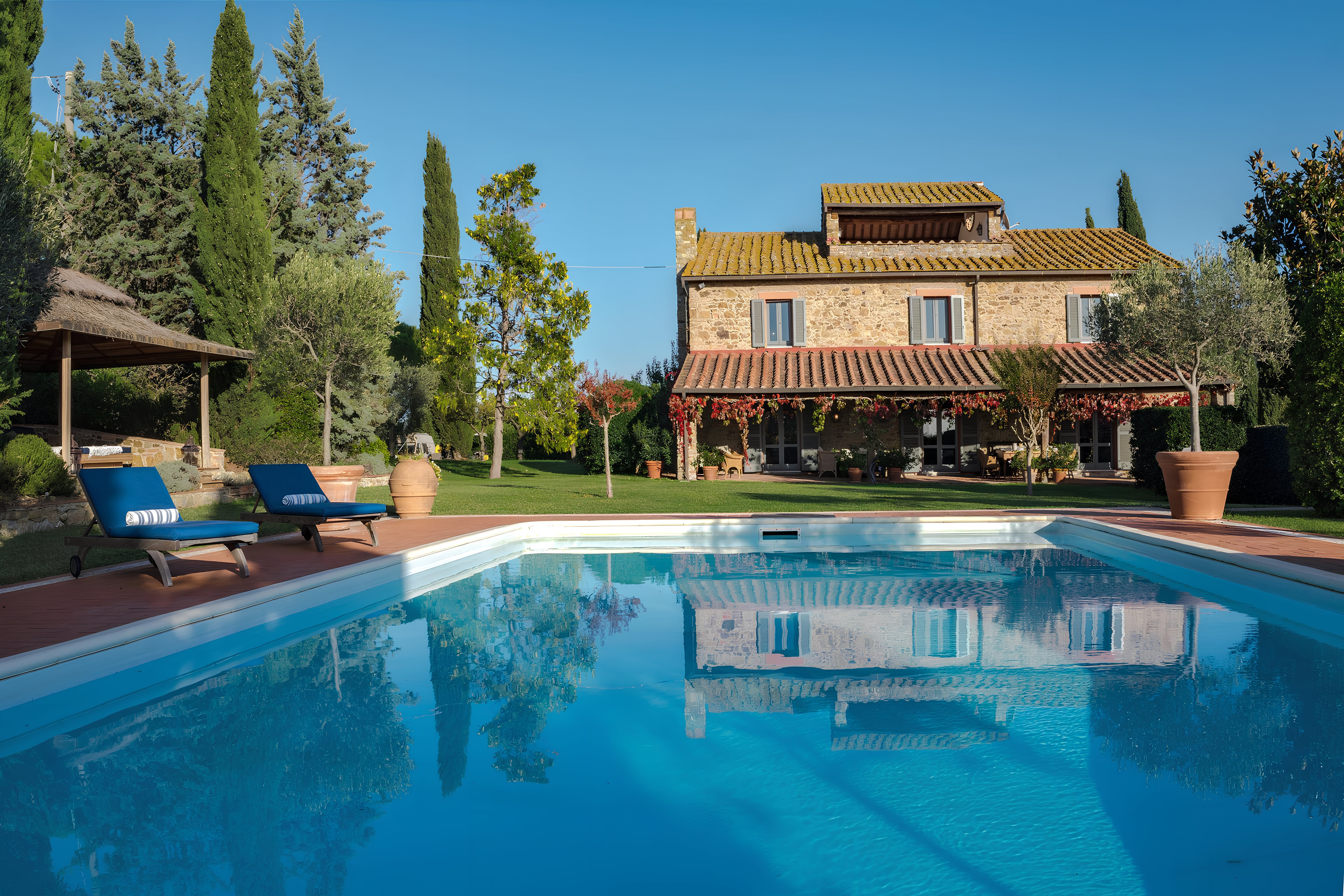 Villa Ceruleo Pian d’Alma Grosseto Province: Luxury 5-Bedroom Villa with Swimming Pool, Grosseto Province