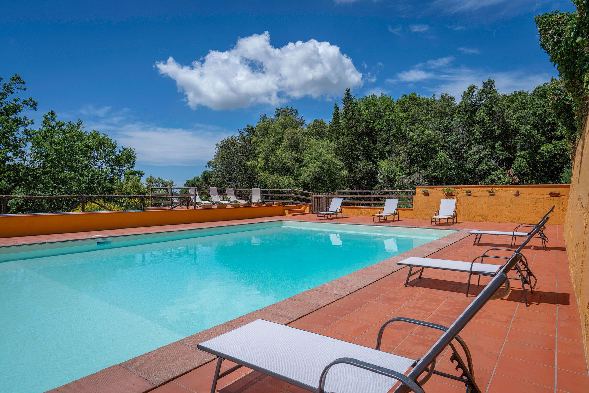 Villa Renaio Chianni: Luxury 6-Bedroom Villa with Private Pool and Tennis Court, Tuscany