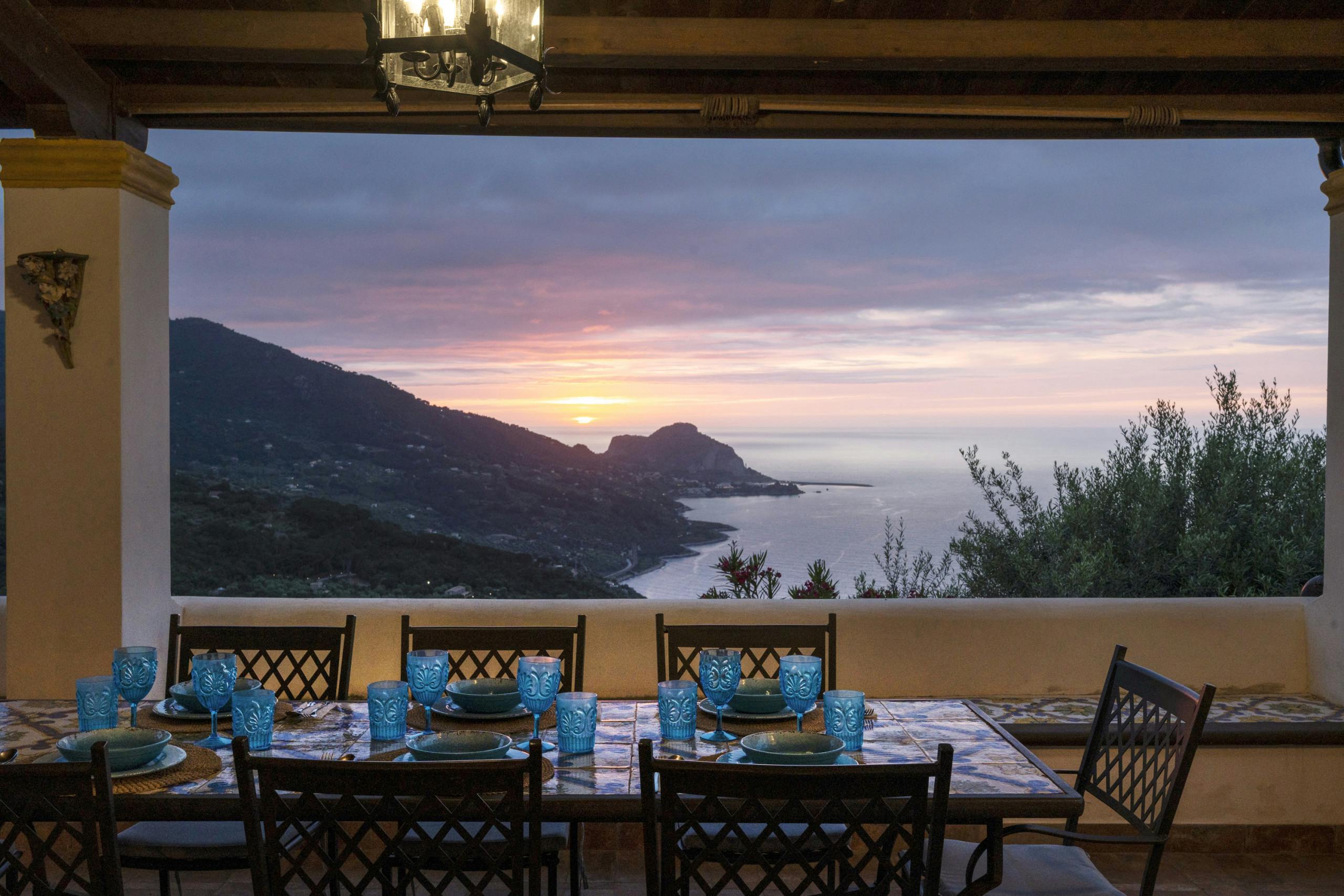 Villa Amaranto Mazzaforno Cefalù: Luxury 4-Bedroom Villa with Seaview and Pool, Cefalù