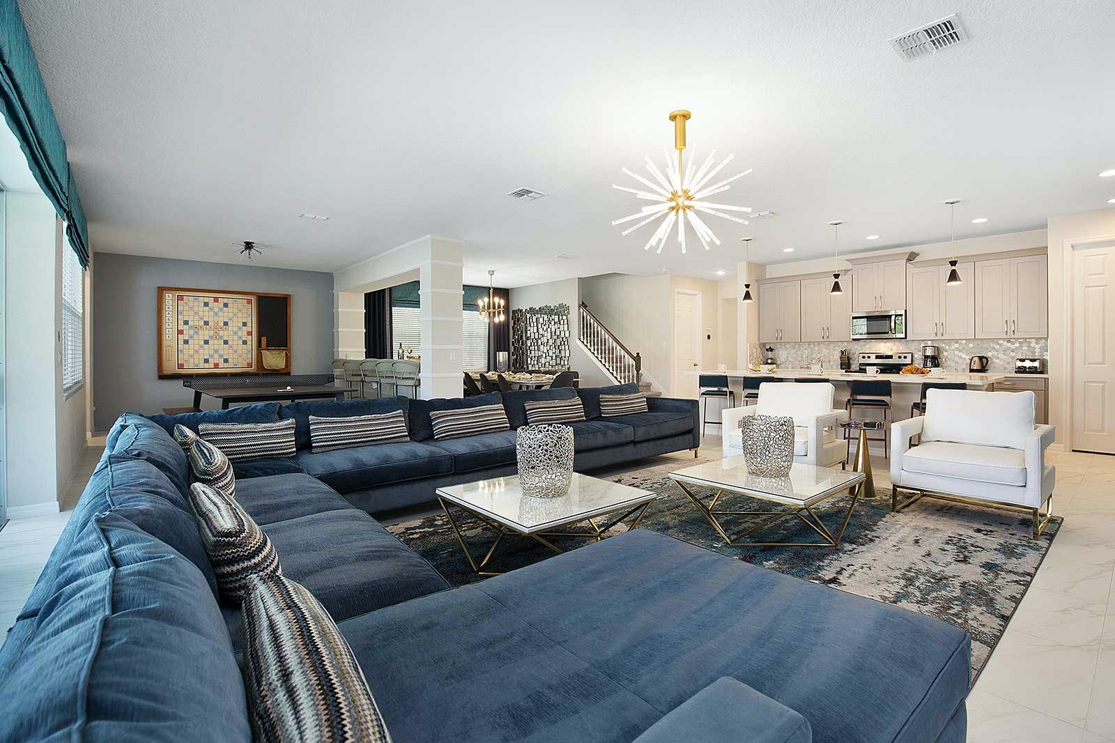 Villa Sabal Kissimmee Florida 6: Luxury 9-Bedroom Villa with Pool and Hot Tub, Osceola County