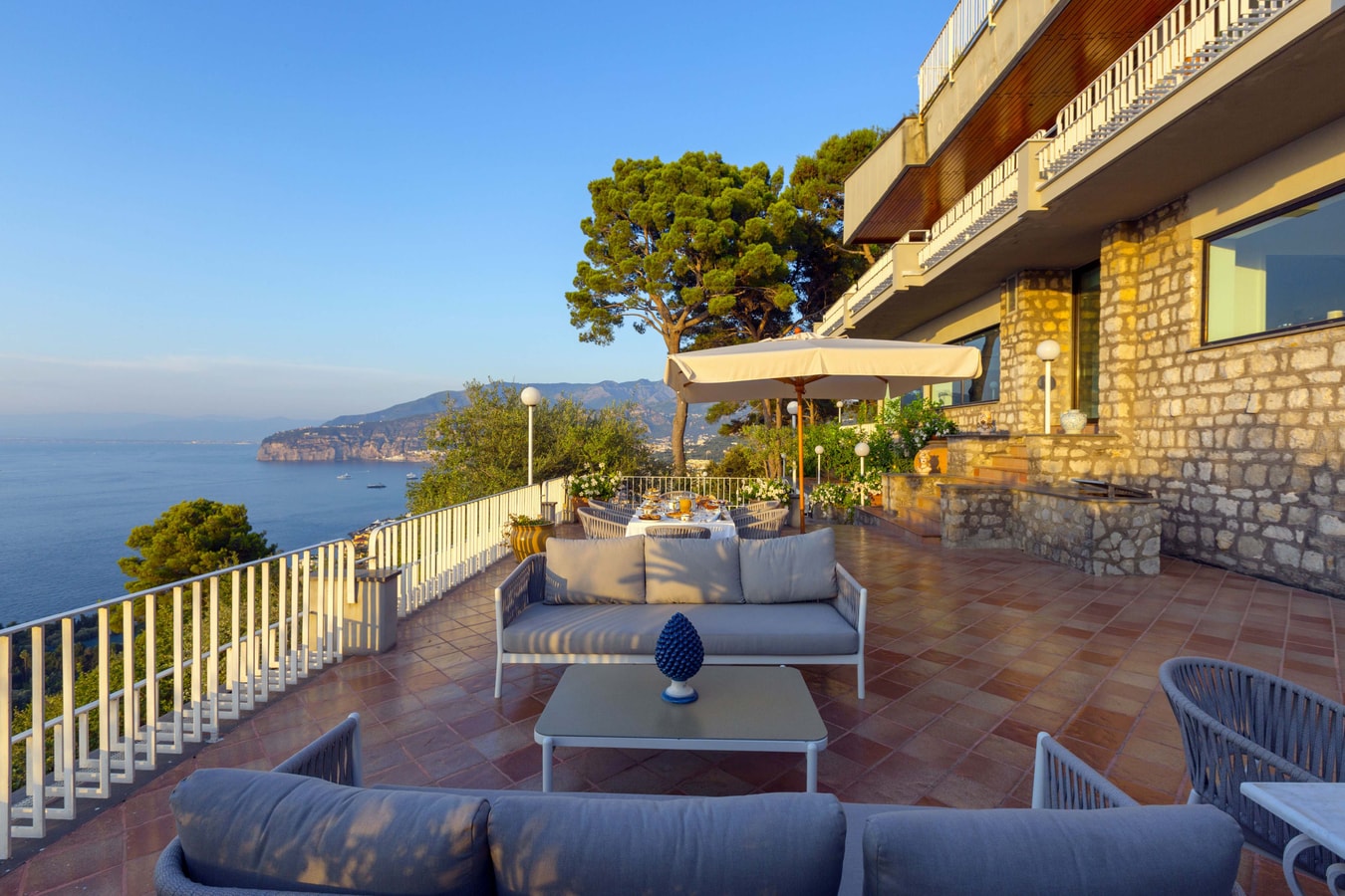 Villa Ceruleo Bagni Sorrento-725346: 5-Bedroom Luxury Villa Rental with Sea Views and Pool, Sorrento