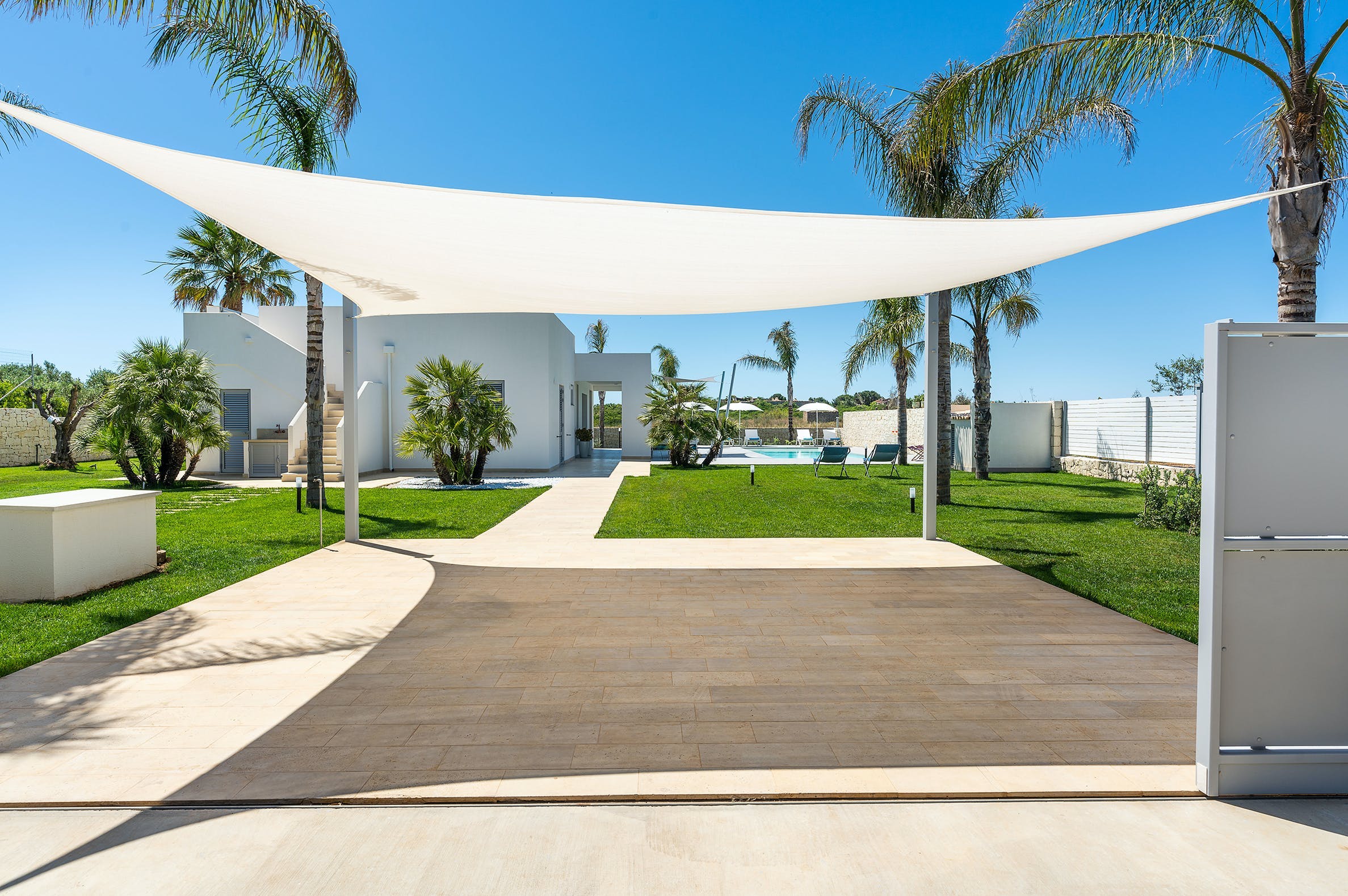 Villa Garbino Cassibile Val di Noto: 3-Bedroom Luxury Apartment with Seaview and Pool, Sicily