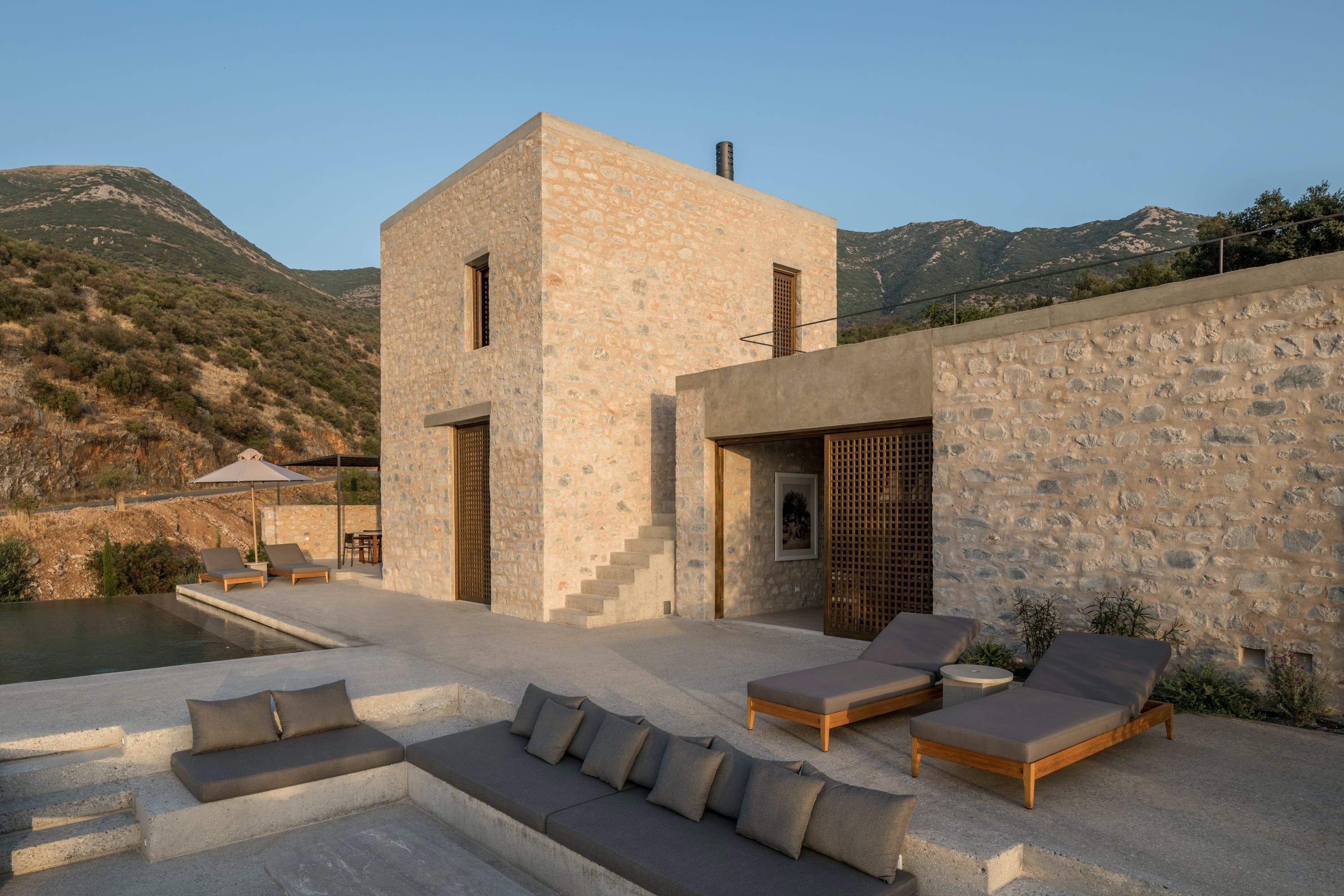 Villa Taygetos Messenia: Luxury 3-Bedroom Villa with Infinity Pool and Sea Views, Messenia