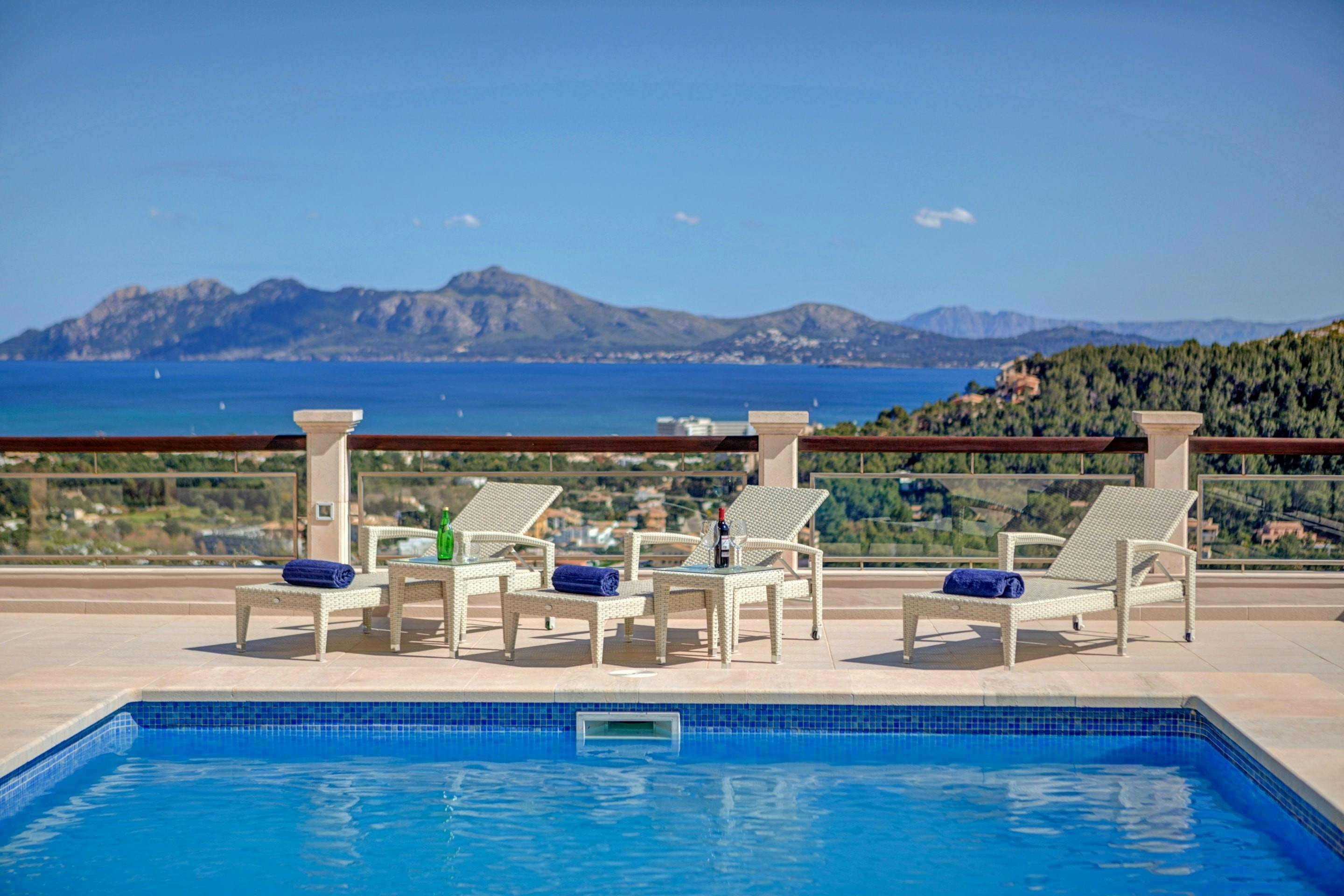 Villa Solano Formentor Pollença-696983: Luxury 4-Bedroom Villa with Seaview and Private Pool, Pollença