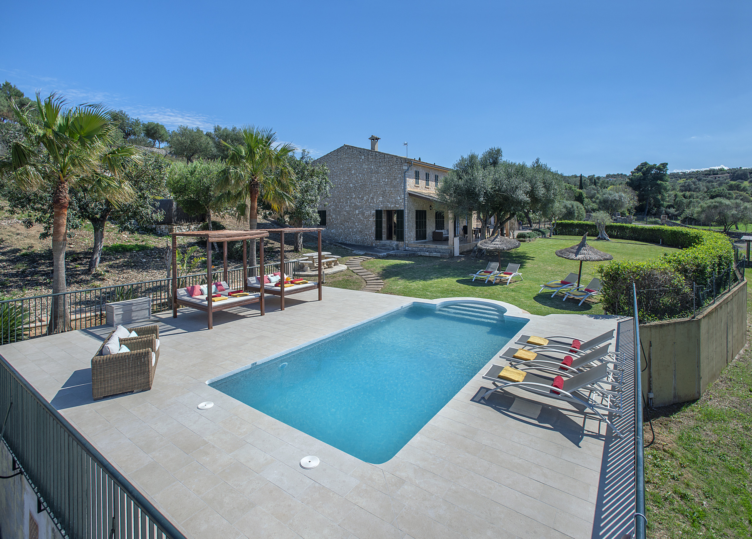Villa Tramuntana Pollença: Luxury 5-Bedroom Villa with Seaview and Pool, Pollença