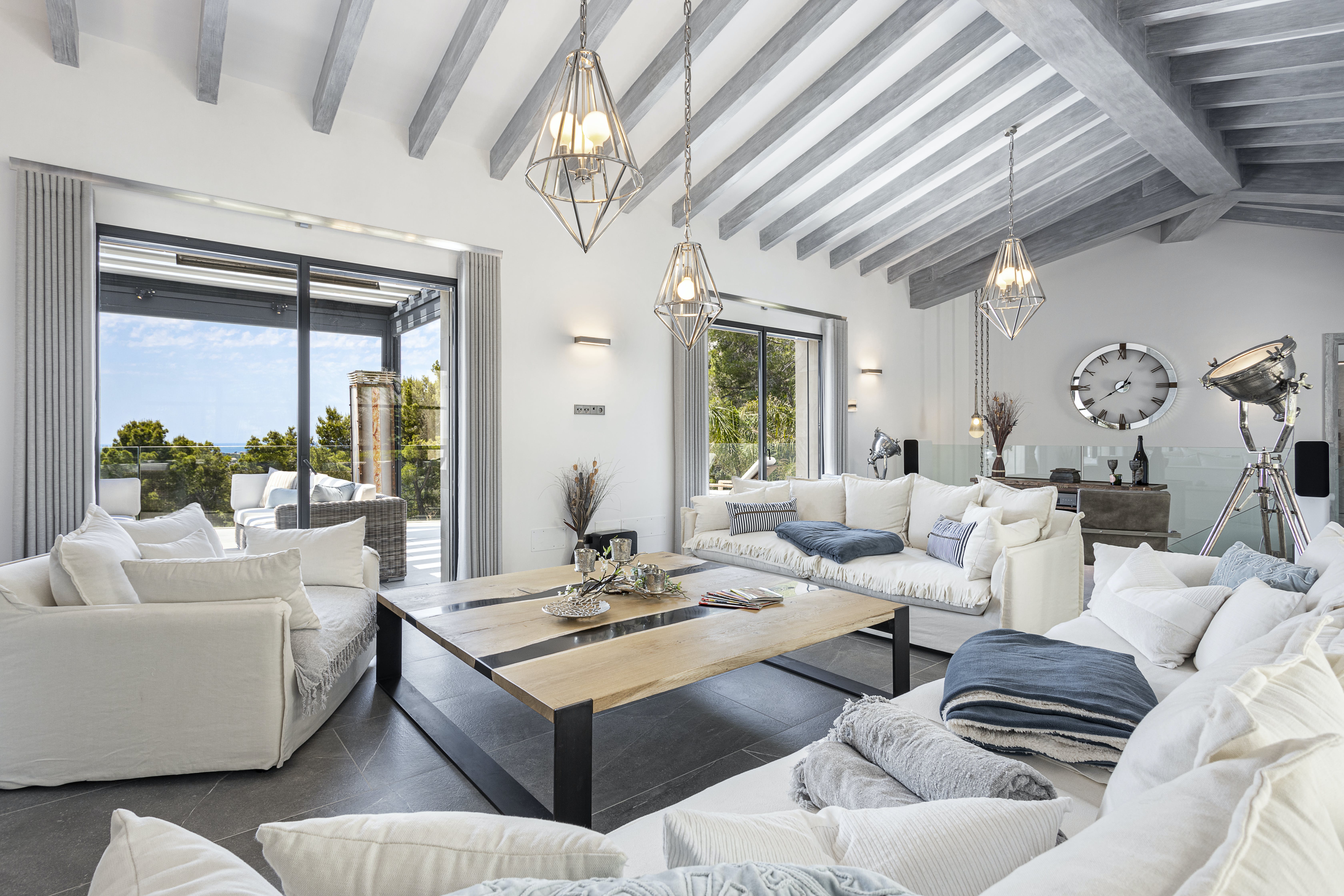 Villa Alborada Romani Santa Ponsa: 5-Bedroom Luxury Villa with Sauna and Sea Views, Santa Ponsa