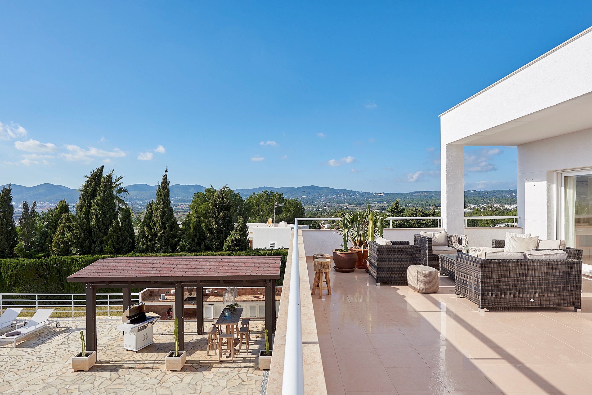 Villa Alborada Es Figueral Talamanca: Luxurious 4-Bedroom Villa with Stunning Sea Views, Talamanca