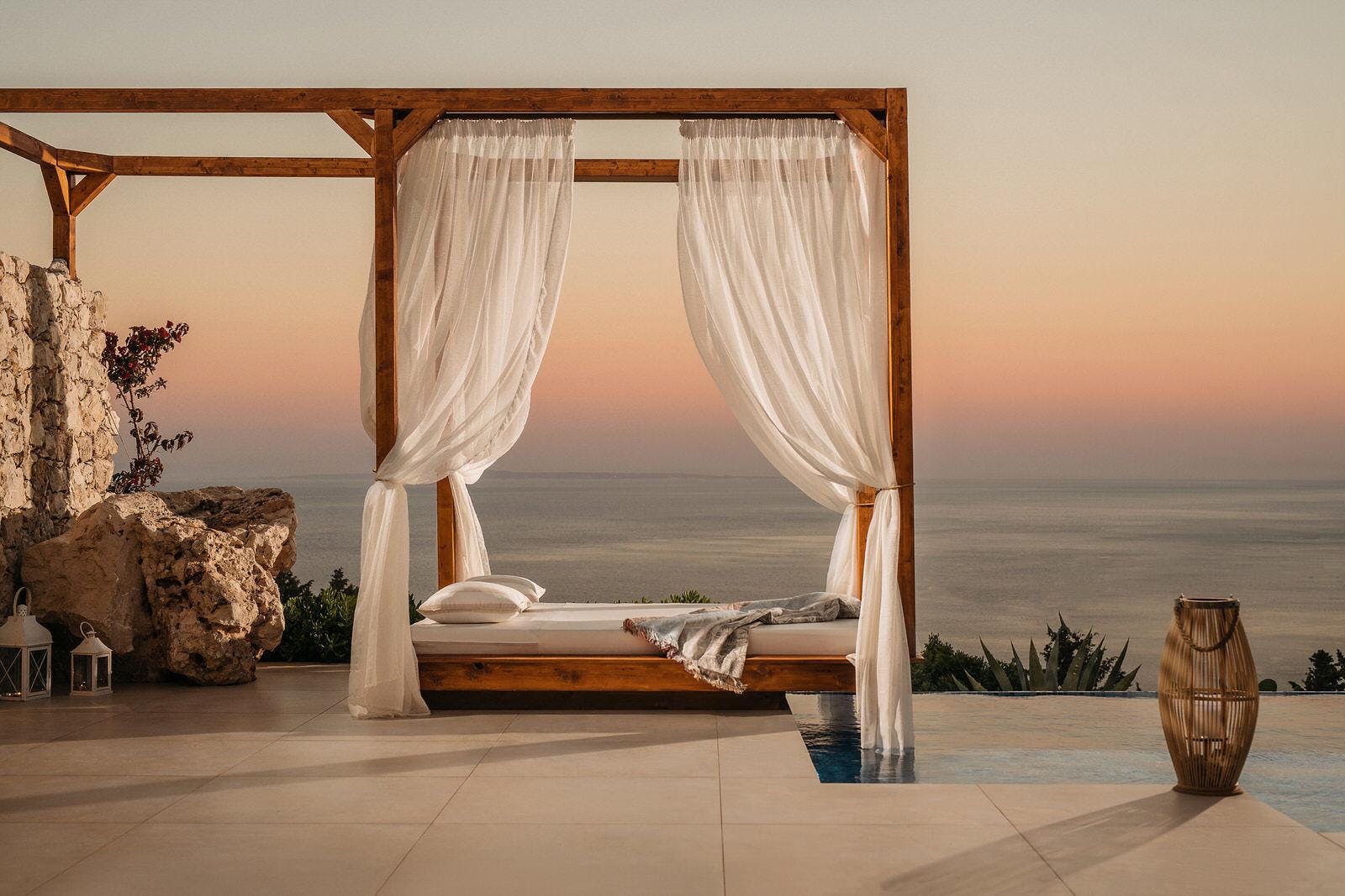 Villa Vasilikos Agios Nikolaos: Chic 1-Bedroom Apartment with Infinity Pool and Sea Views, Agios Nikolaos