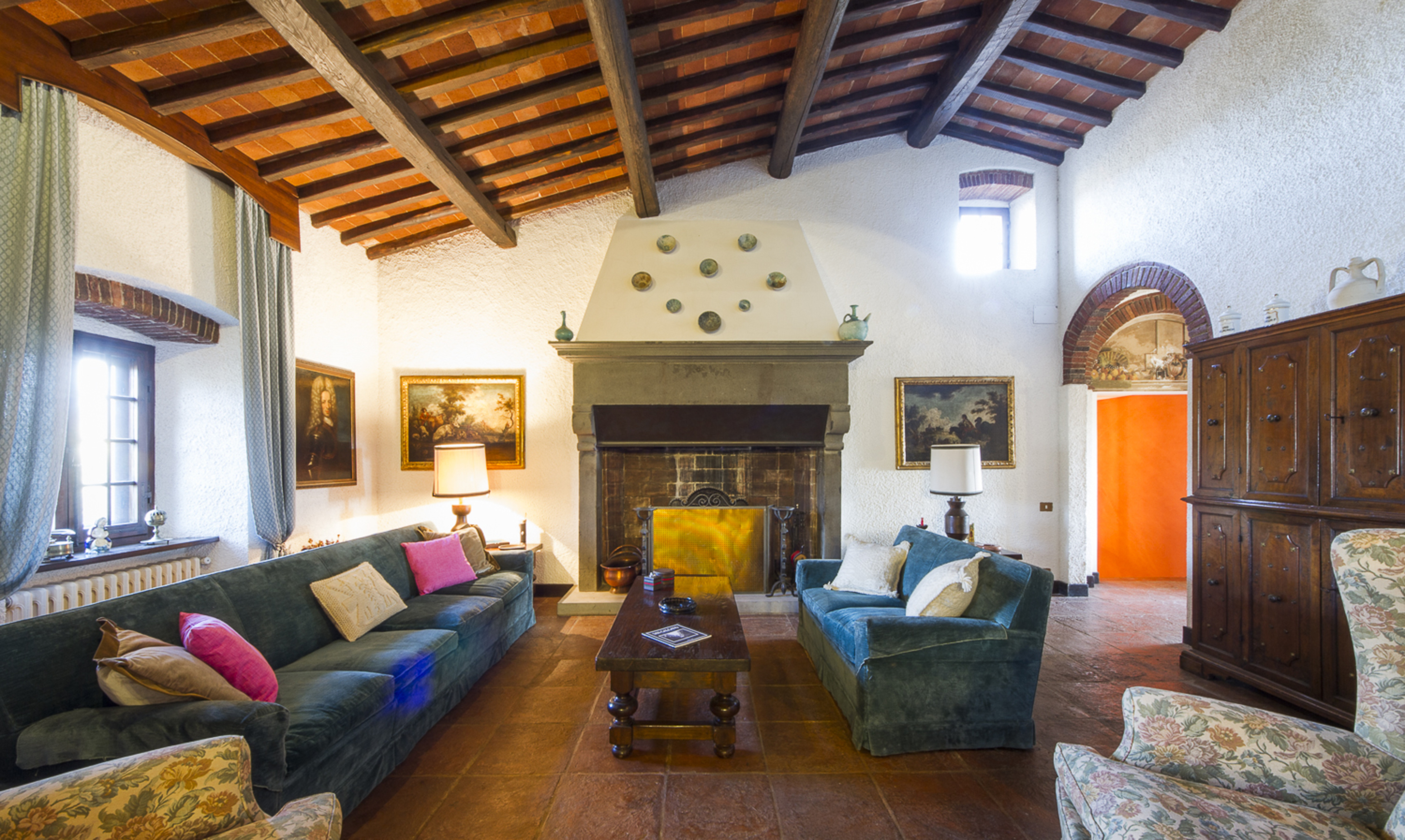 Villa Ceruleo Montefioralle Chianti-721316: Spacious 6-Bedroom Apartment with Pool, Tuscany Chianti