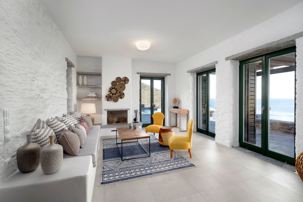 Villa Lefki Agios Stefanos Kea: Luxury 3-Bedroom Apartment with Seaview and Pool, Kea
