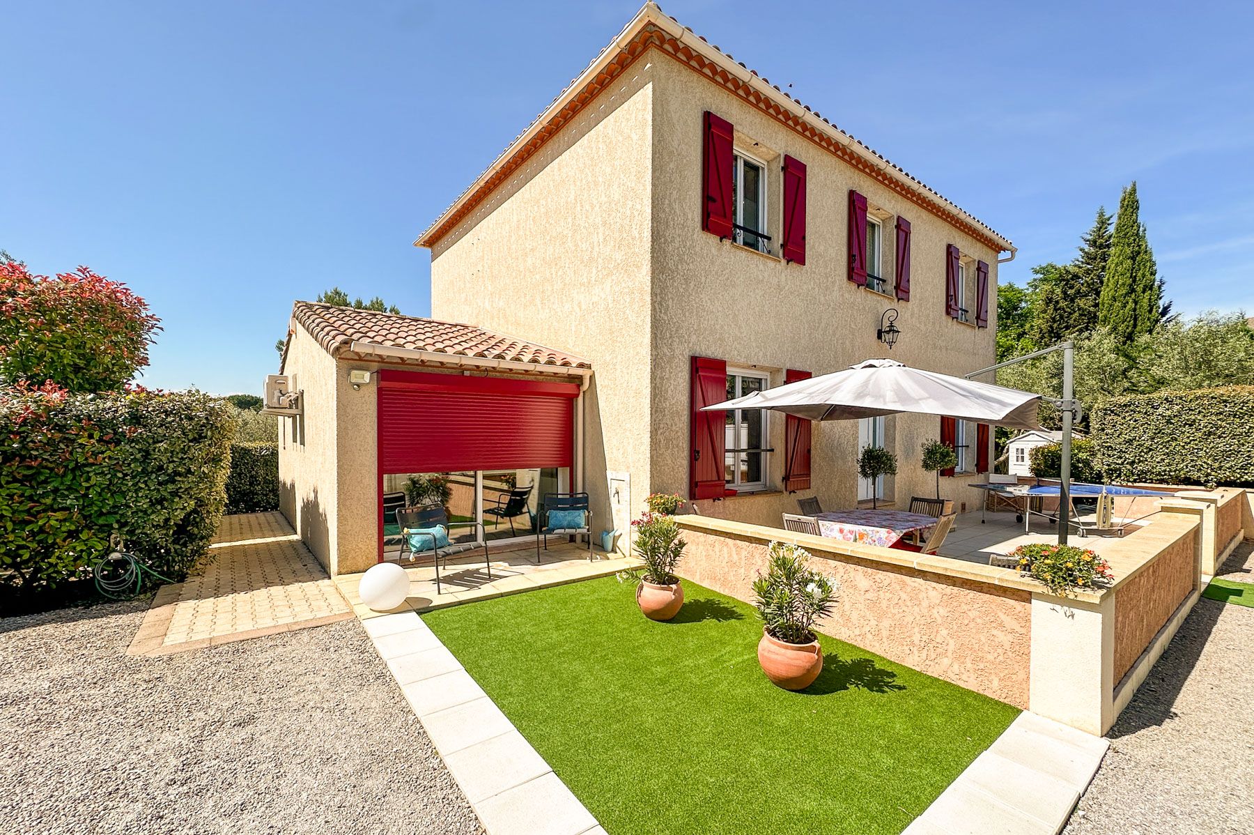 Mas Lavande Valière Languedoc: 4-Bedroom Canal du Midi Villa with Hot Tub and Spa in Langue