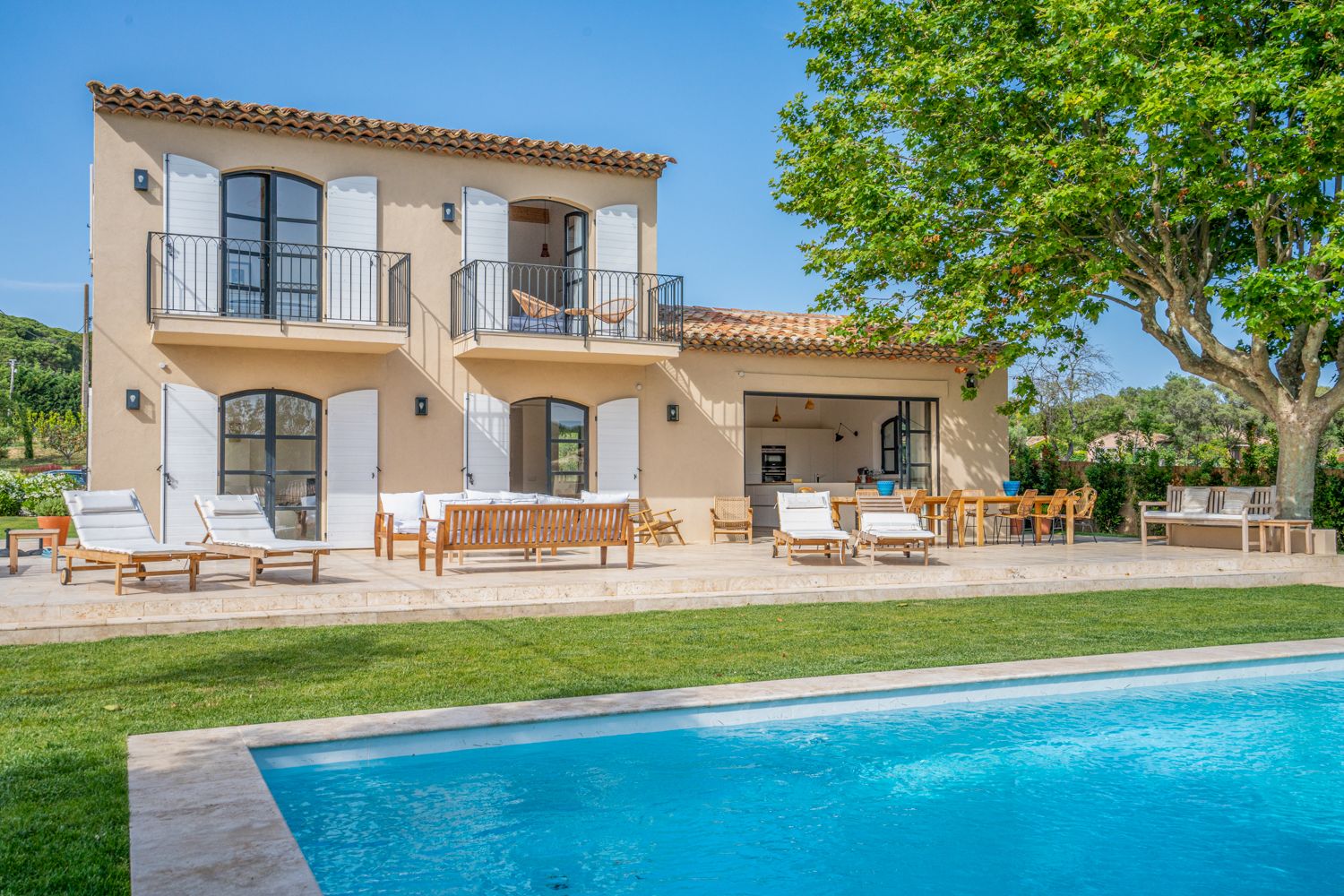 Villa Azuréenne Pampelonne Ramatuelle: 4-Bedroom Villa Near Plage de Pampelonne with Pool and Spa i